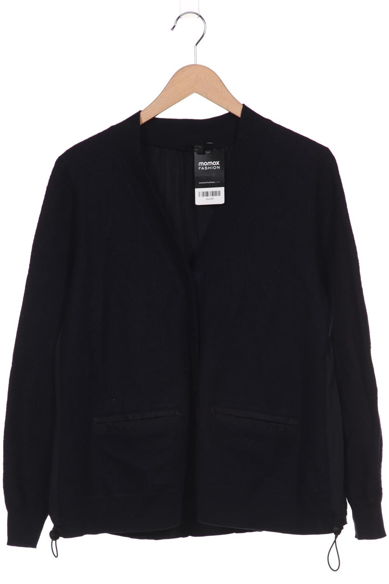 

COS Damen Strickjacke, marineblau, Gr. 34