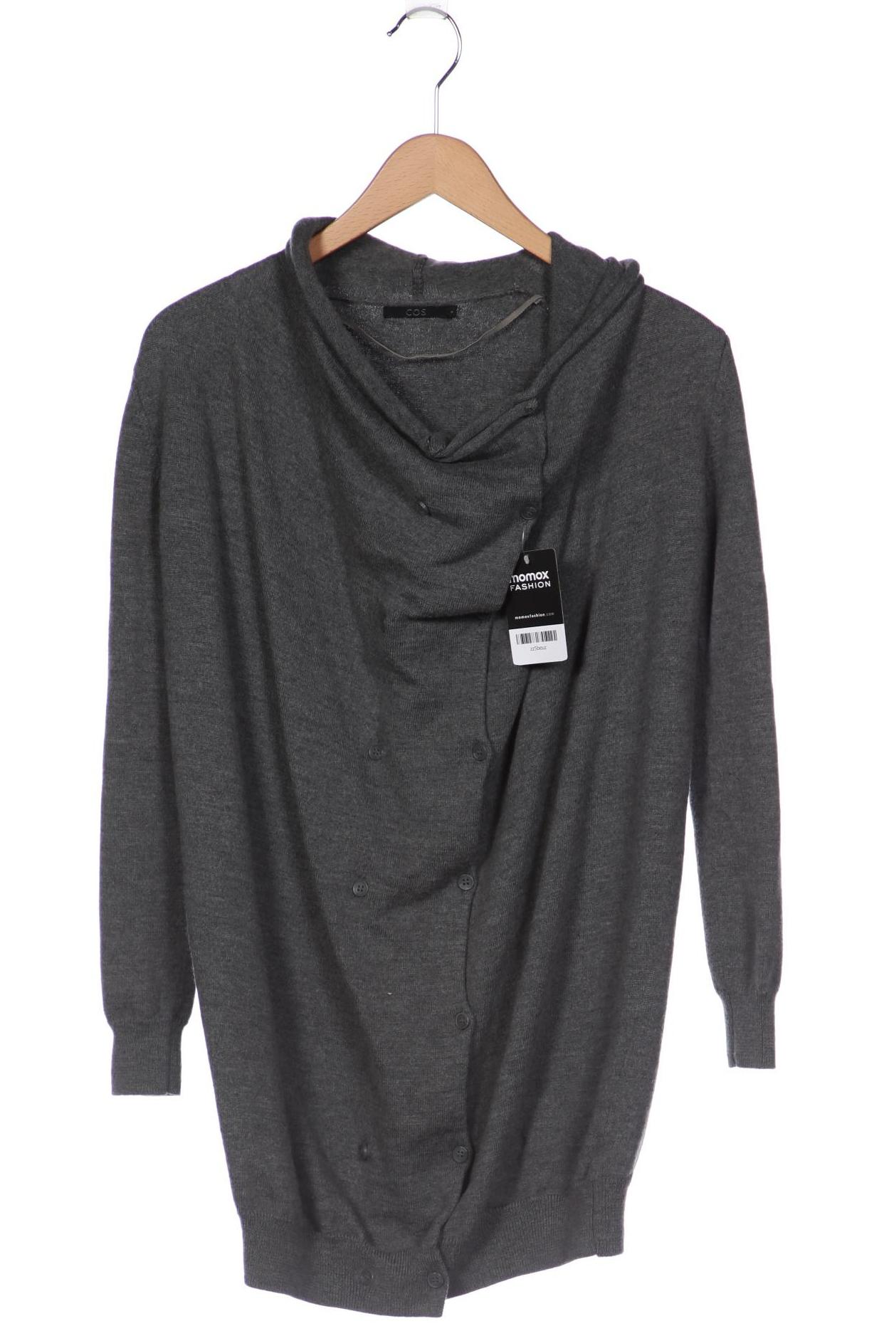 

COS Damen Strickjacke, grau, Gr. 36