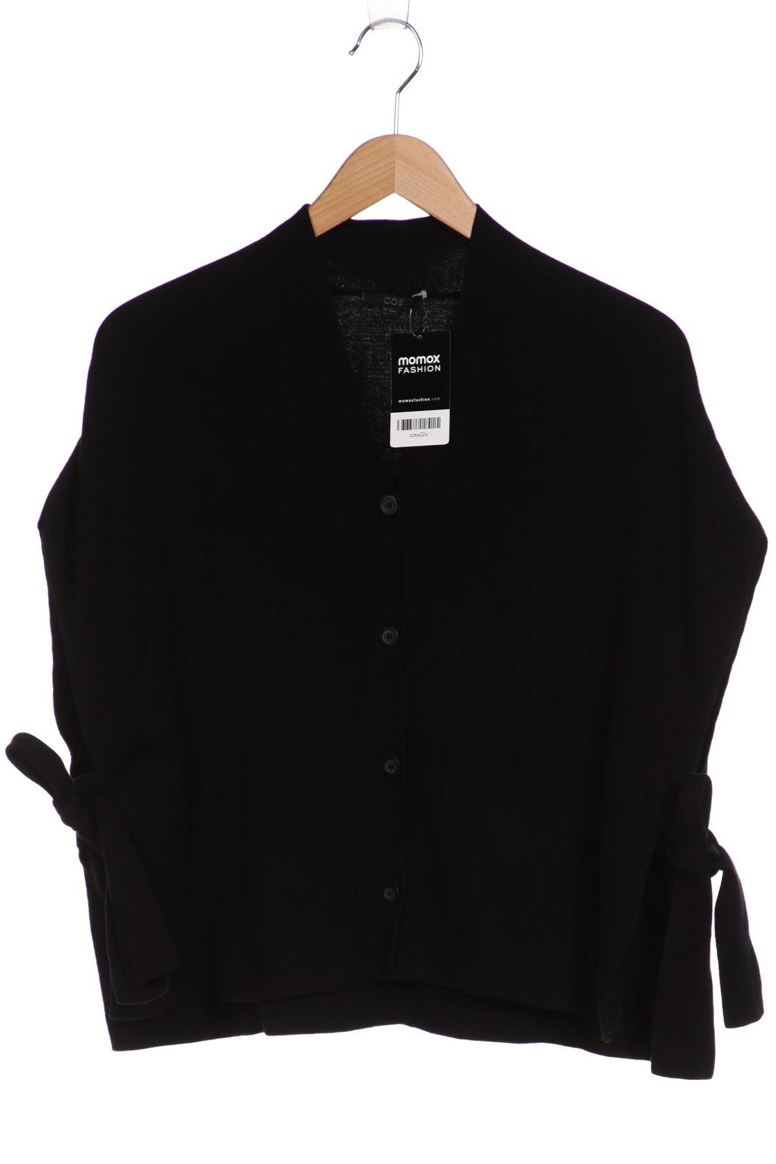 

COS Damen Strickjacke, schwarz, Gr. 34