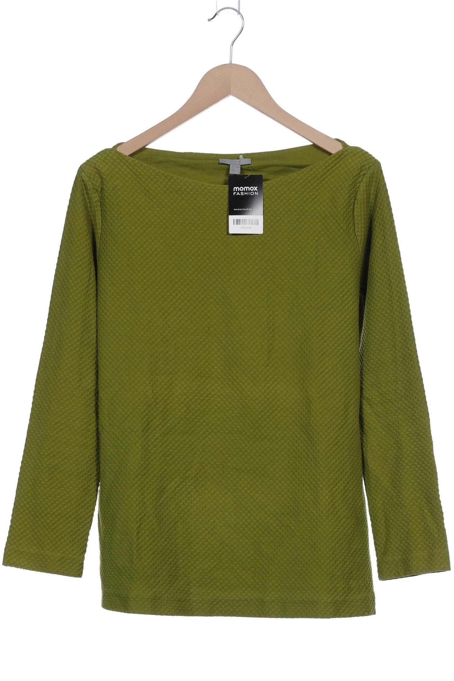 

COS Damen Sweatshirt, grün, Gr. 42