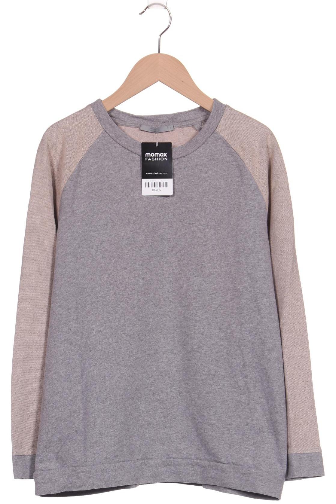 

COS Damen Sweatshirt, grau, Gr. 38