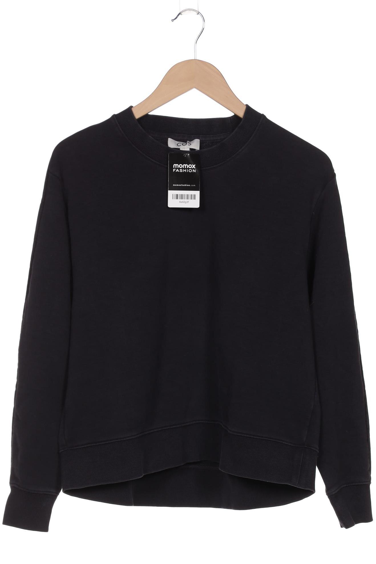 

COS Damen Sweatshirt, marineblau, Gr. 36