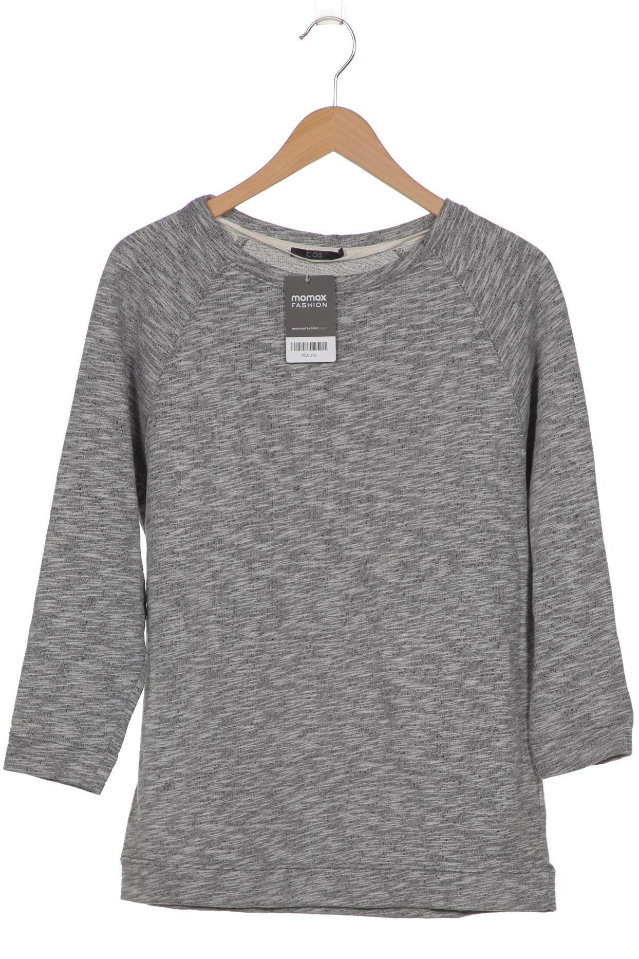 

COS Damen Sweatshirt, grau, Gr. 36
