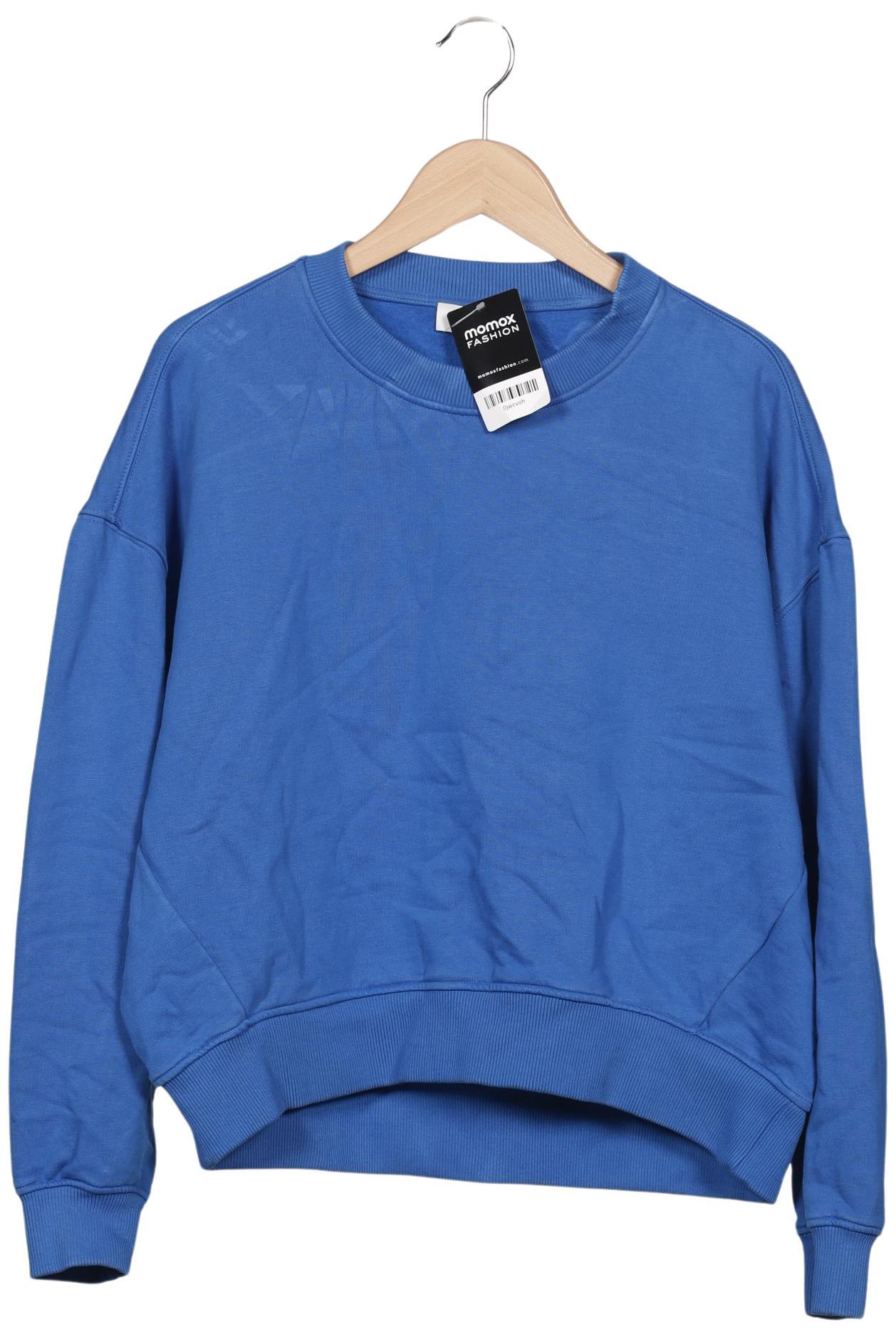 

COS Damen Sweatshirt, blau, Gr. 36
