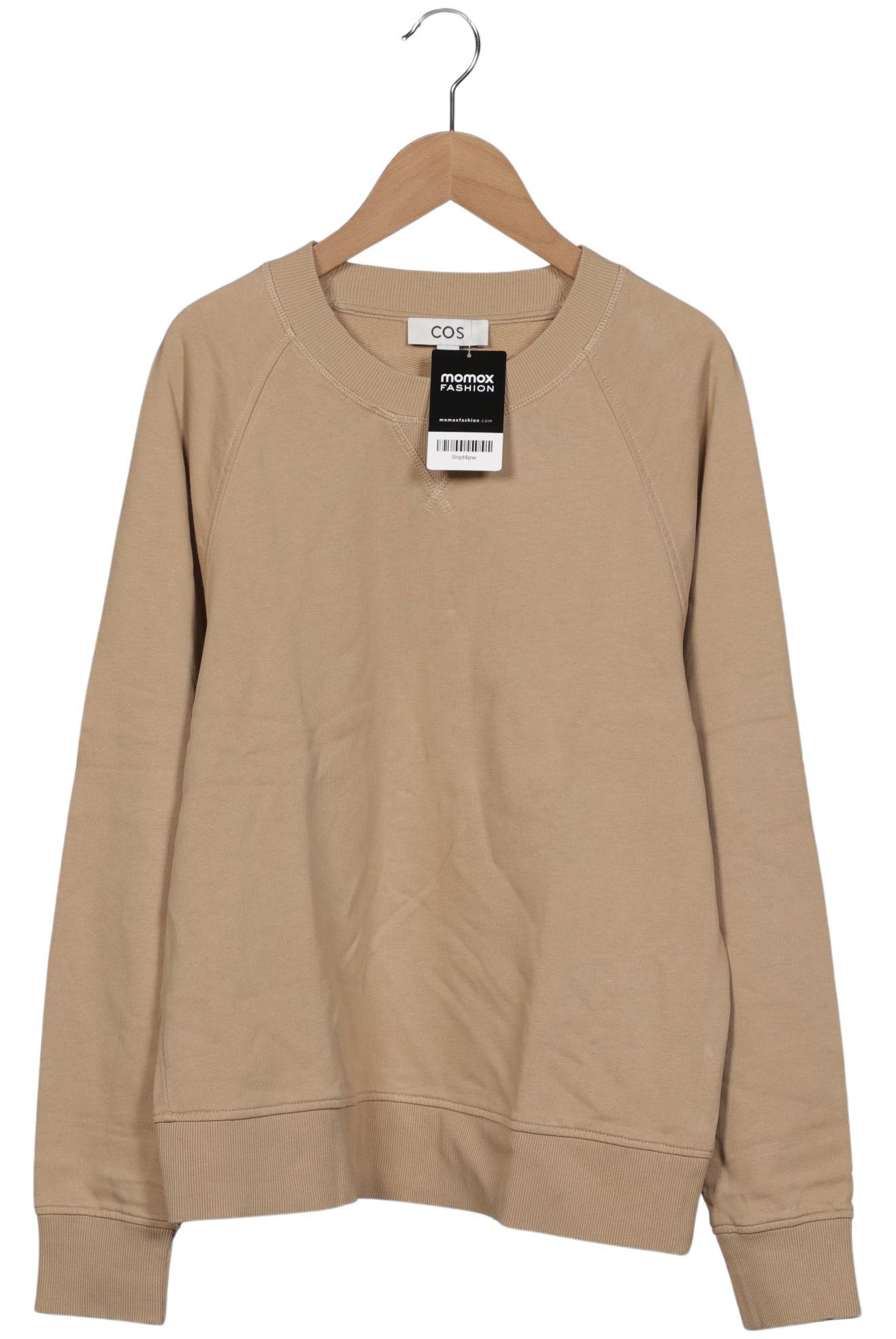 

COS Damen Sweatshirt, beige, Gr. 36