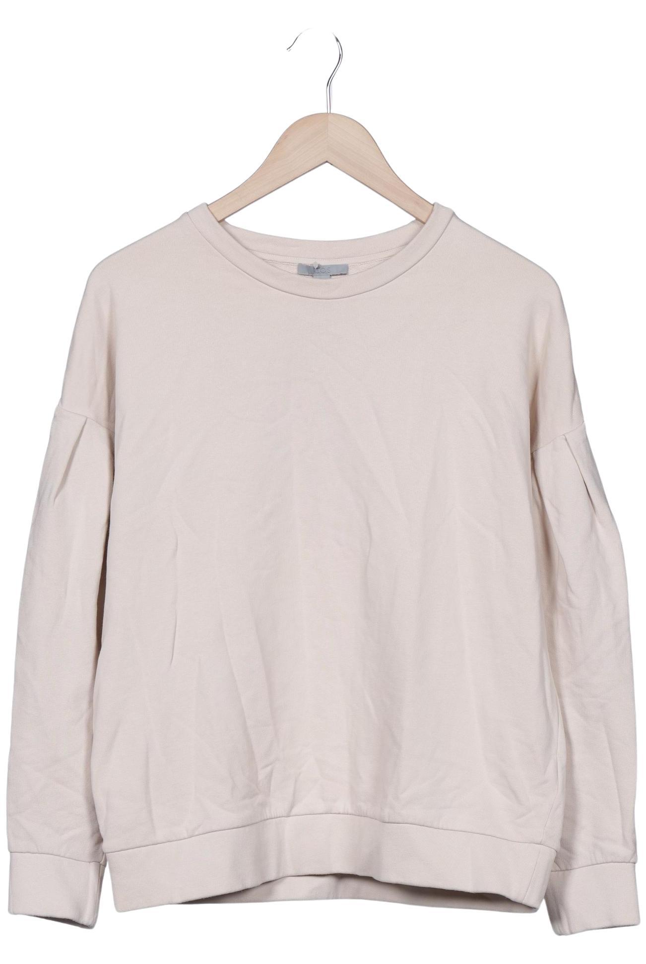 

COS Damen Sweatshirt, beige, Gr. 36