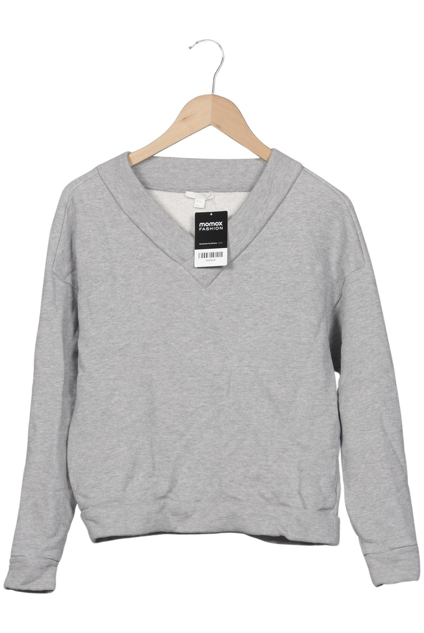 

COS Damen Sweatshirt, grau, Gr. 34