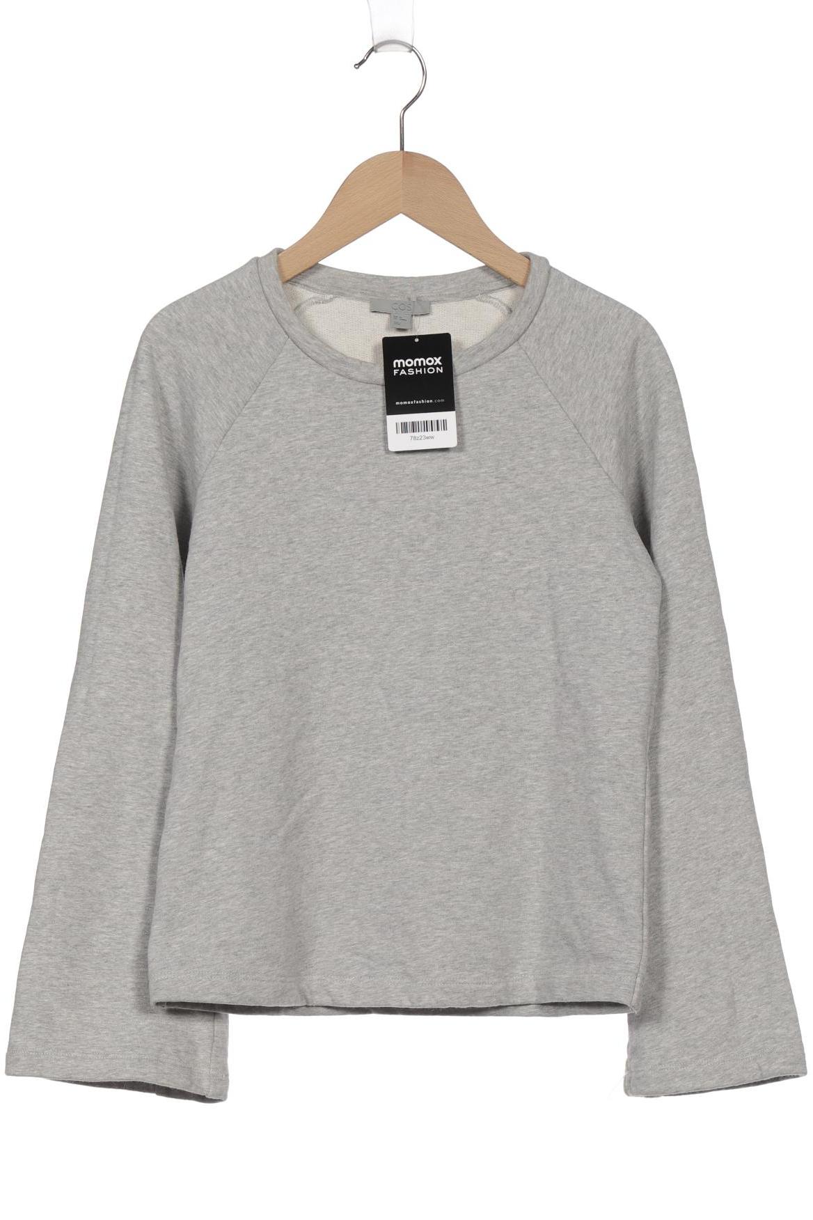

COS Damen Sweatshirt, grau