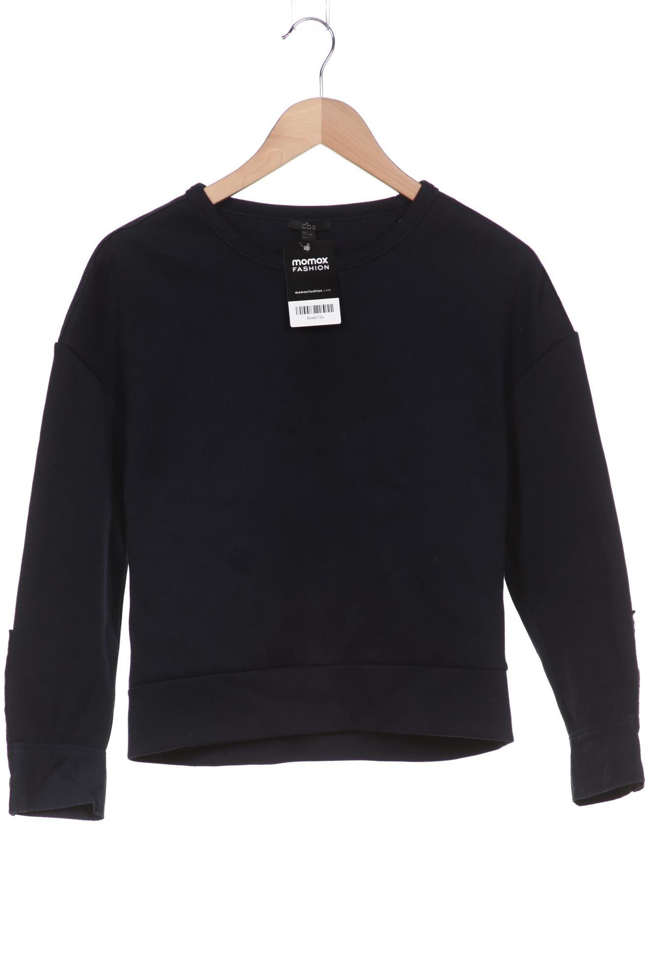 

COS Damen Sweatshirt, marineblau, Gr. 36