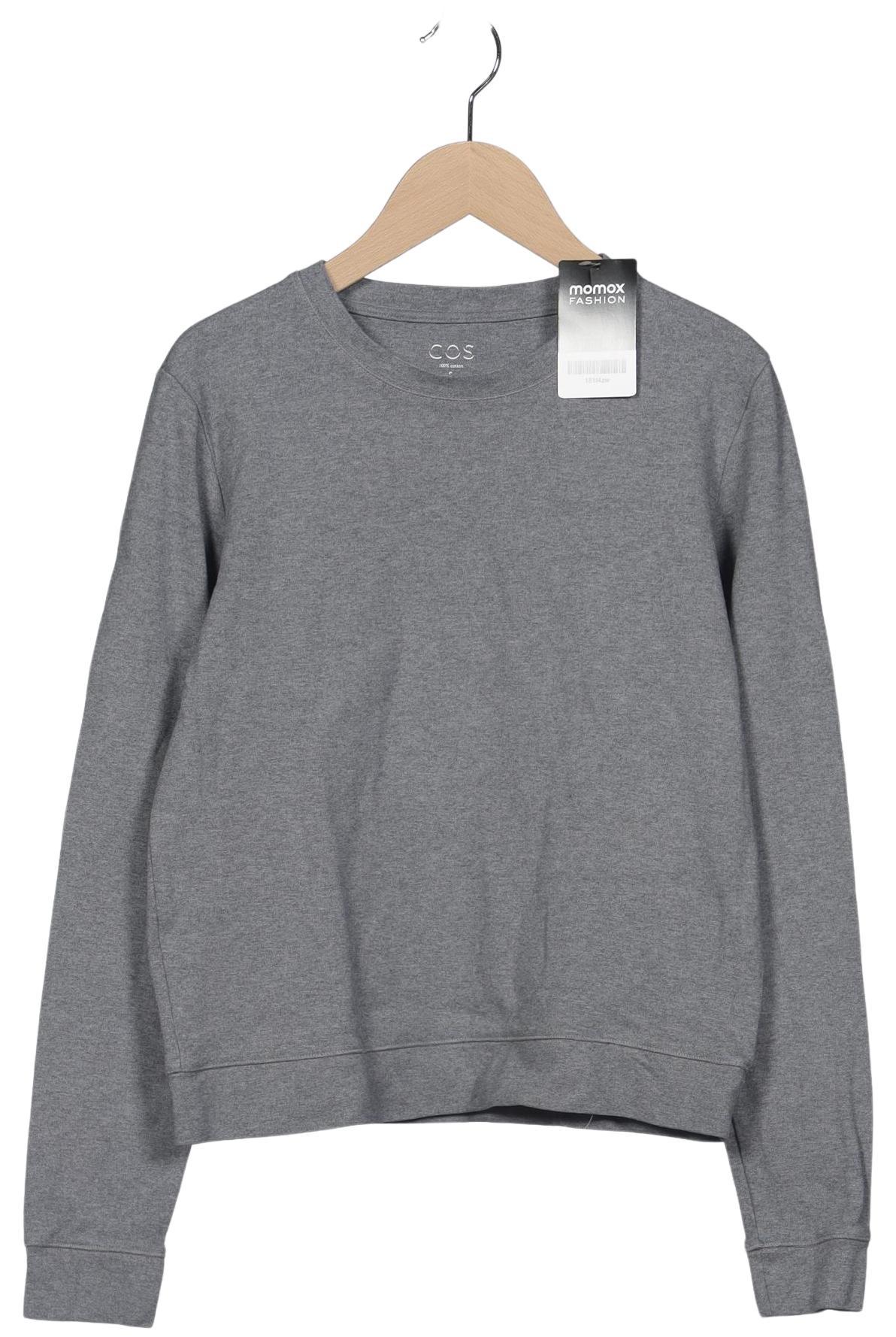 

COS Damen Sweatshirt, grau, Gr. 60