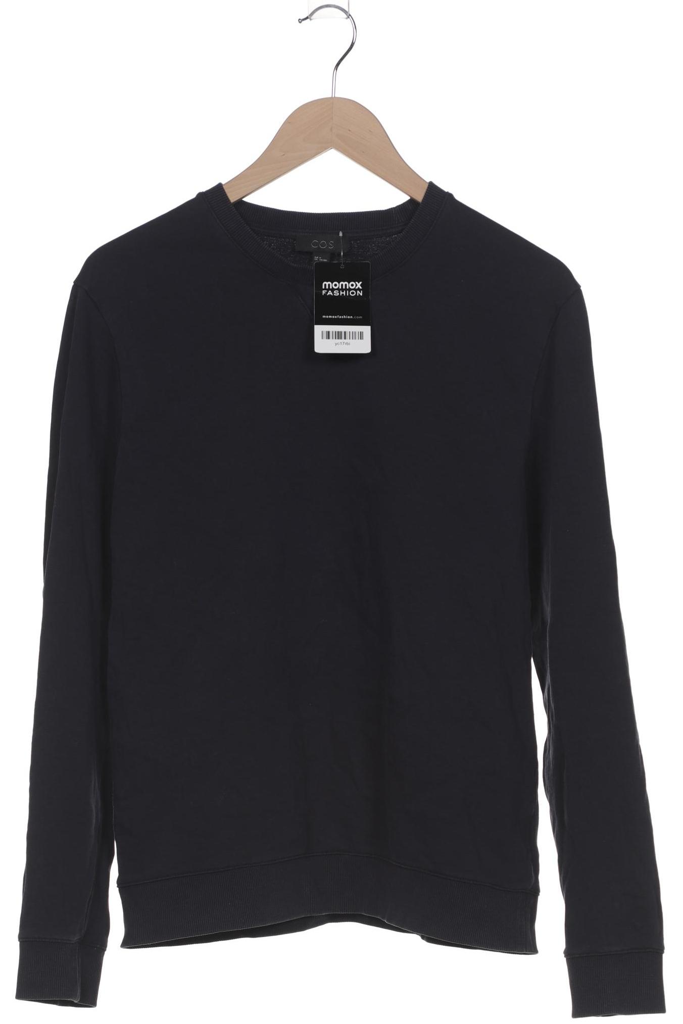 

COS Damen Sweatshirt, marineblau, Gr. 38