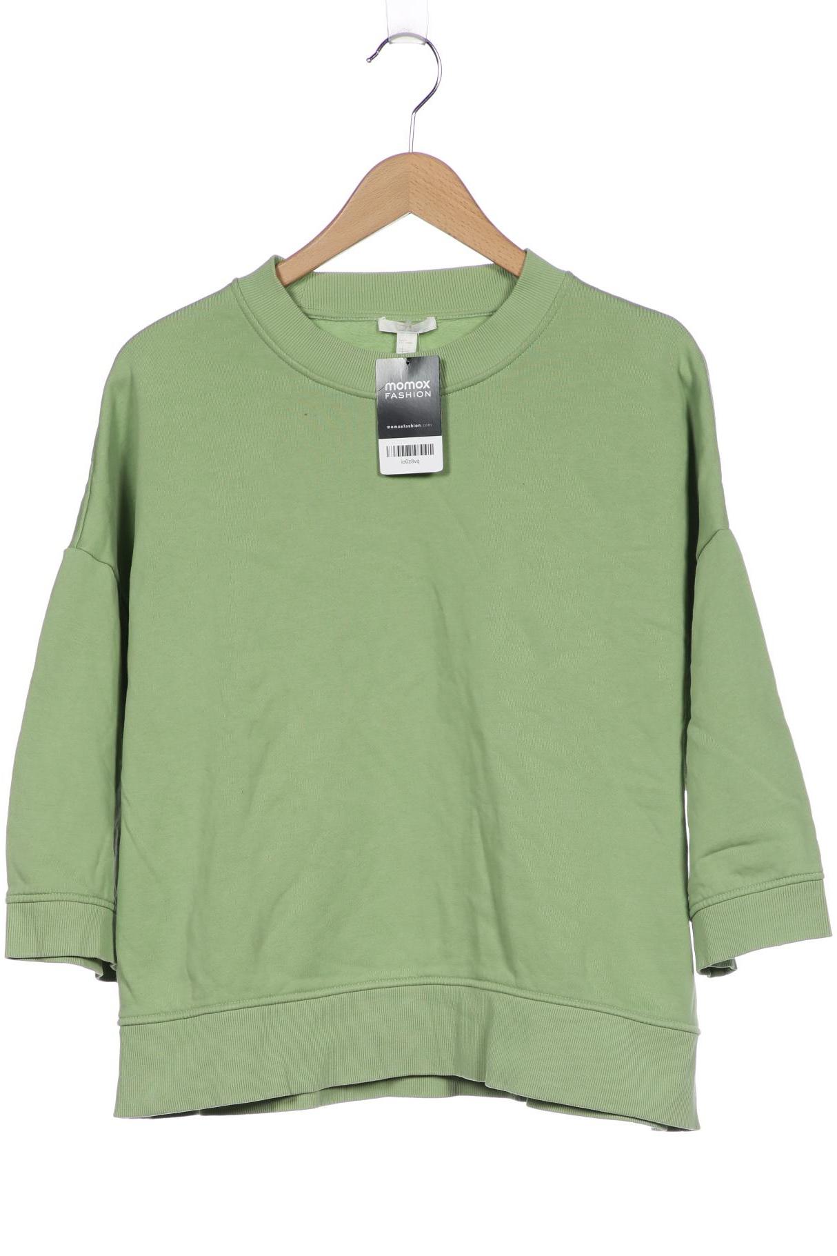 

COS Damen Sweatshirt, grün, Gr. 38
