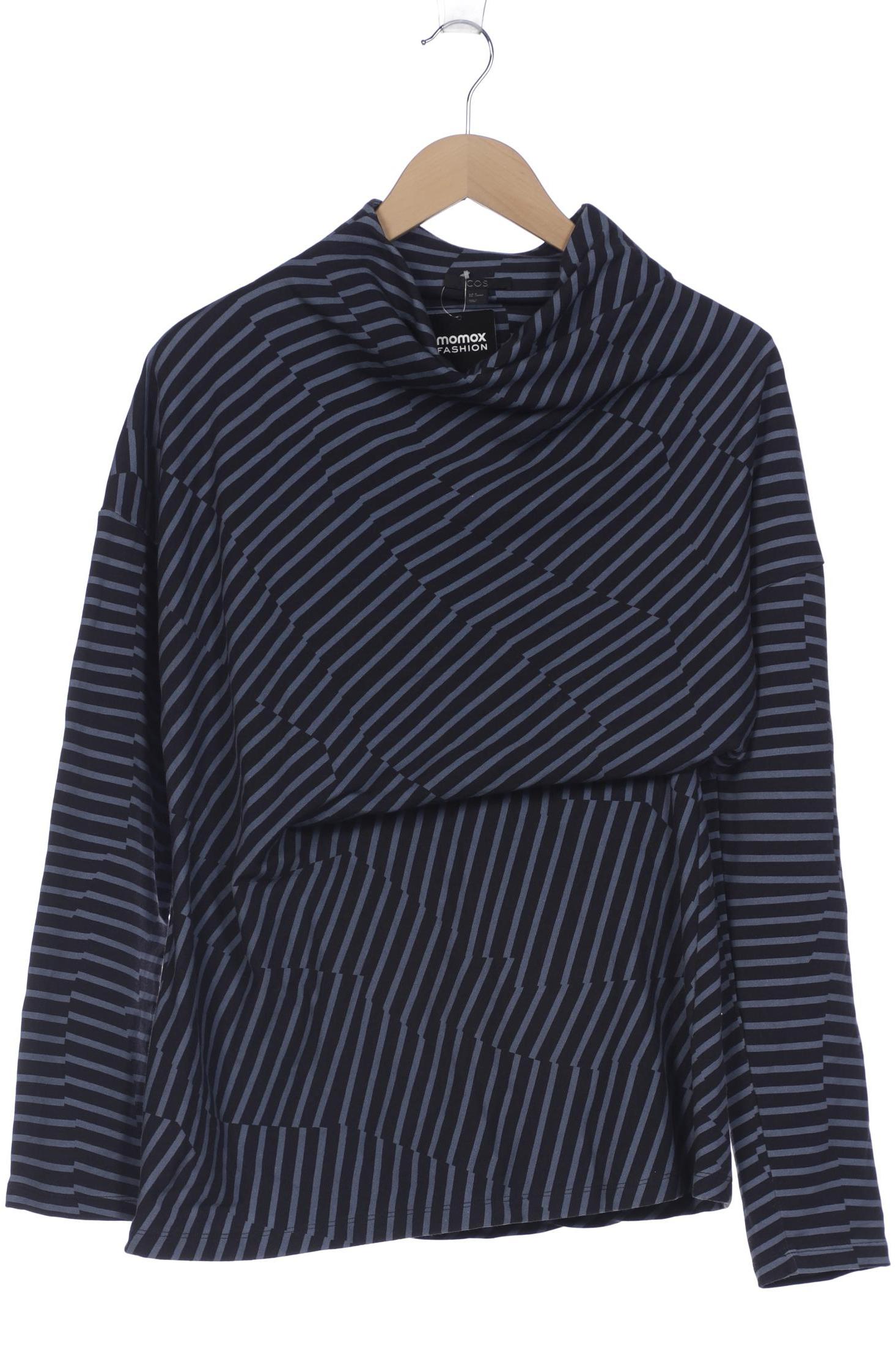 

COS Damen Sweatshirt, marineblau, Gr. 38