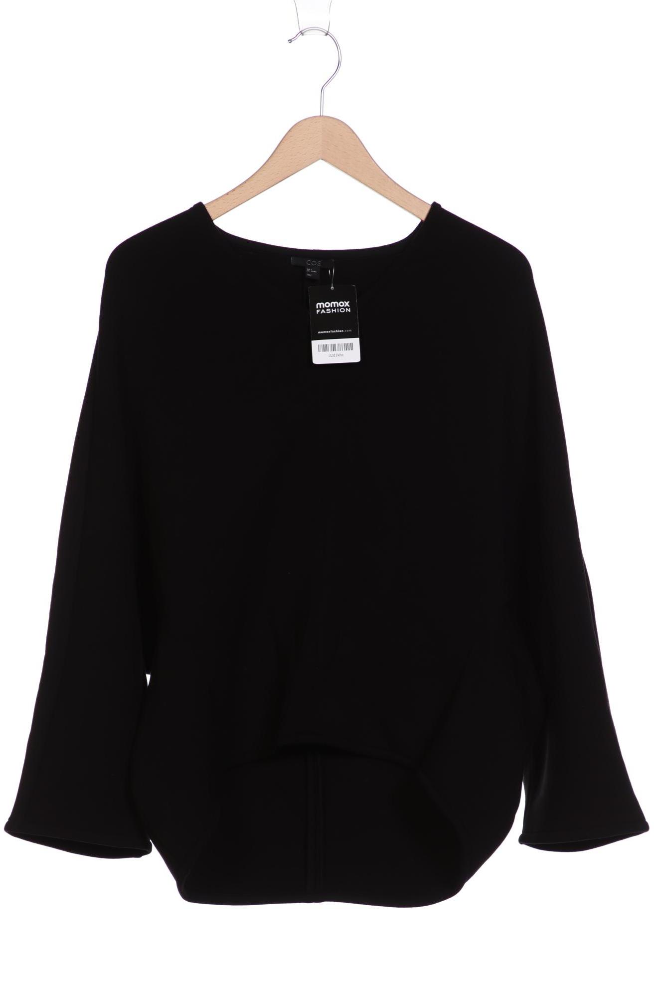 

COS Damen Sweatshirt, schwarz