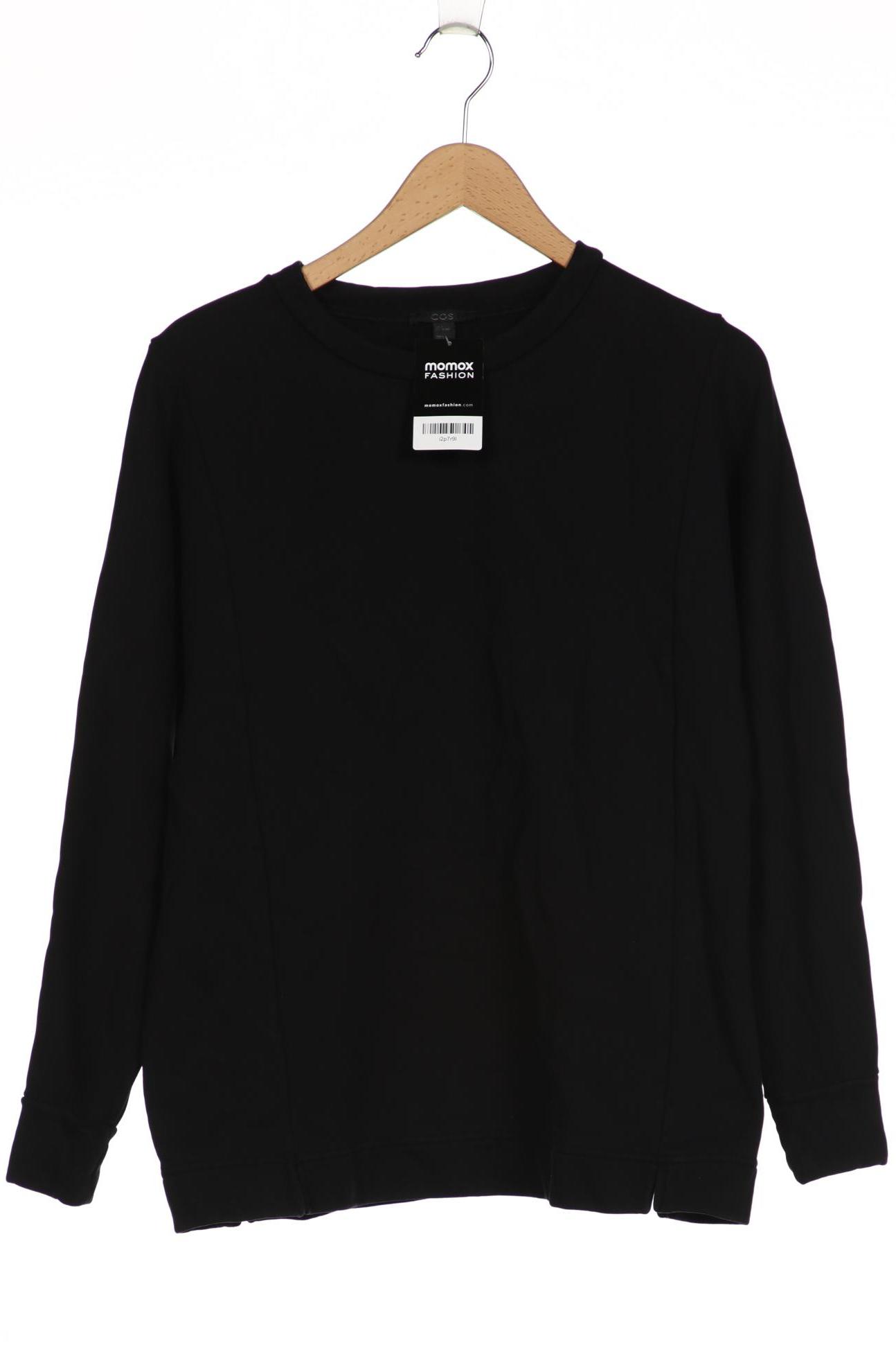 

COS Damen Sweatshirt, schwarz