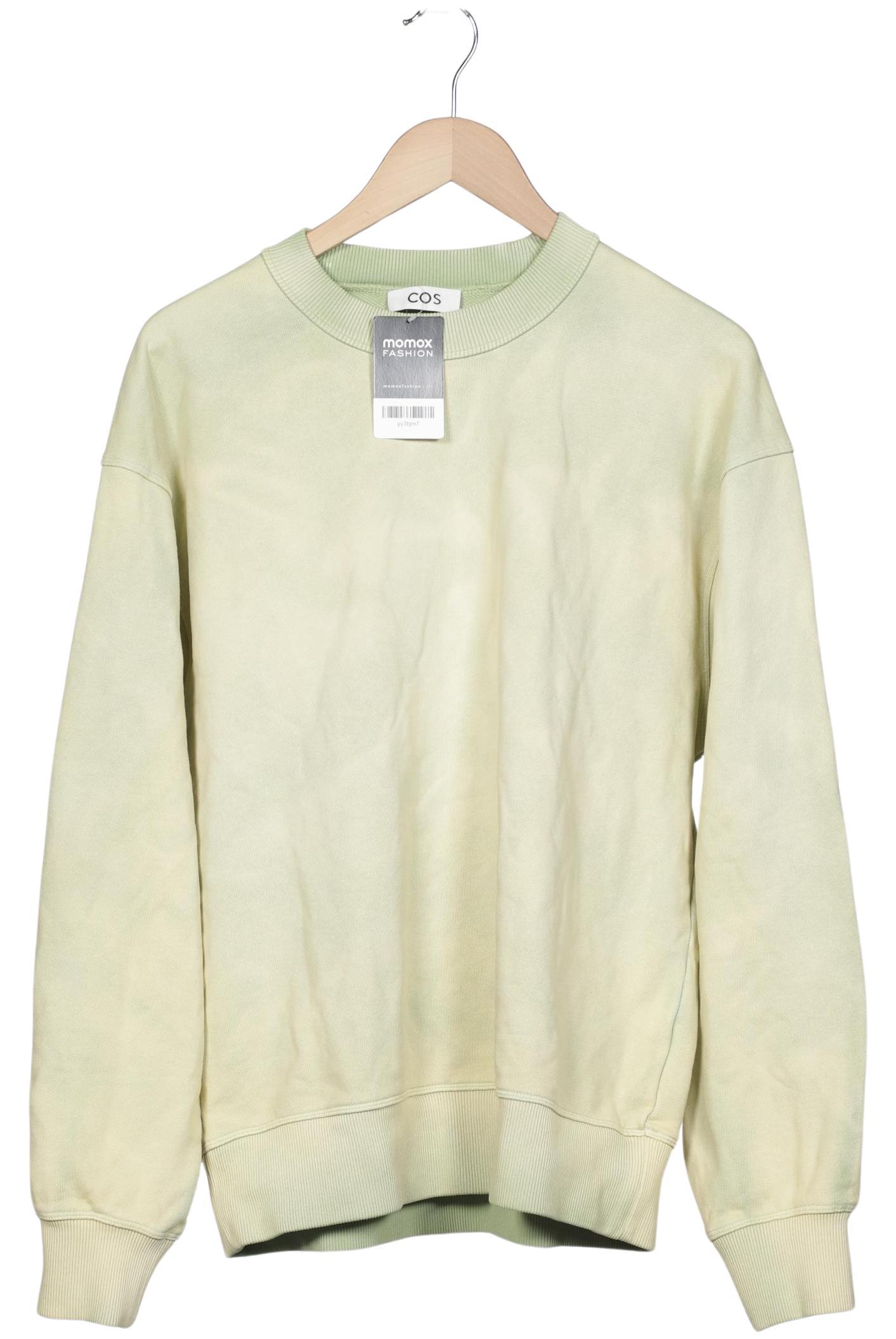 

COS Damen Sweatshirt, grün, Gr. 38