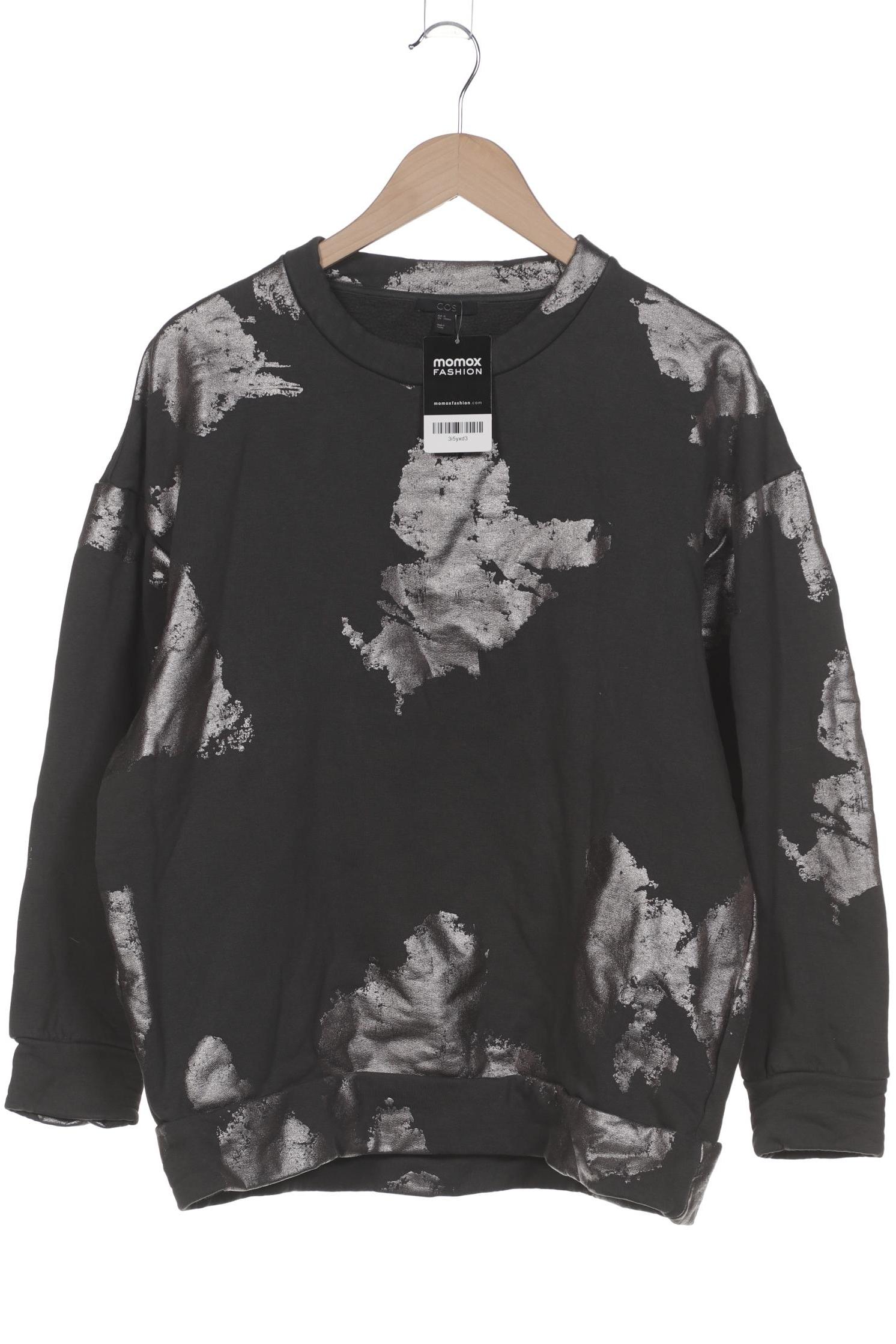 

COS Damen Sweatshirt, grau, Gr. 38