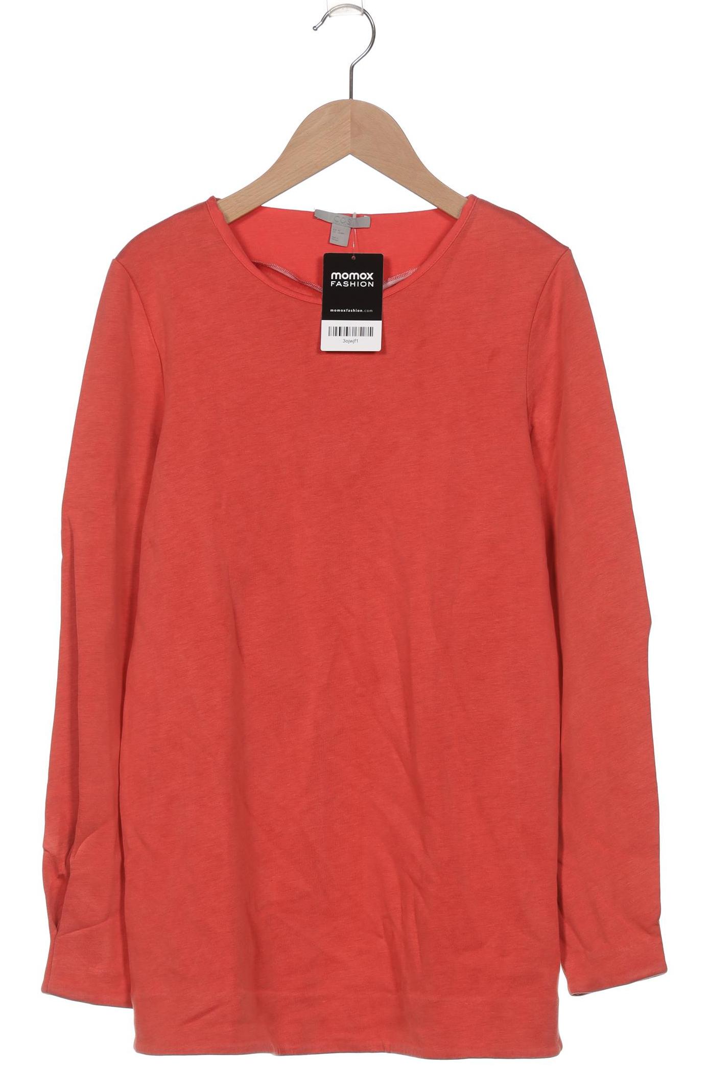 

COS Damen Sweatshirt, orange, Gr. 34
