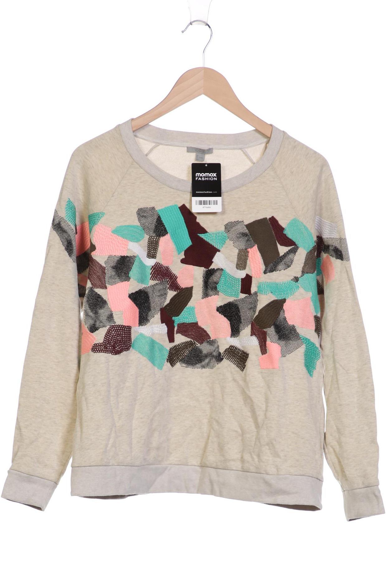 

COS Damen Sweatshirt, grau, Gr. 42