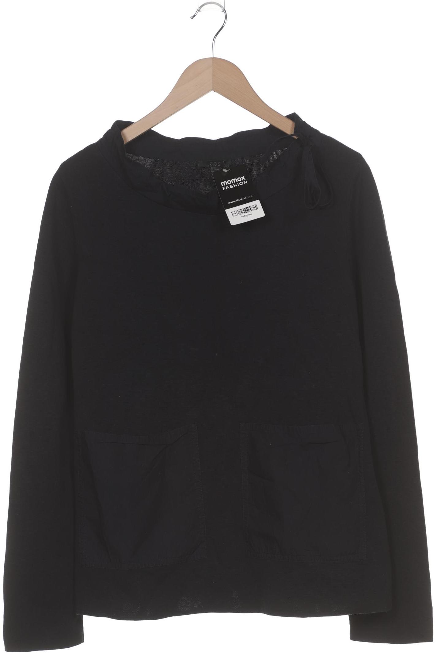 

COS Damen Sweatshirt, marineblau, Gr. 42