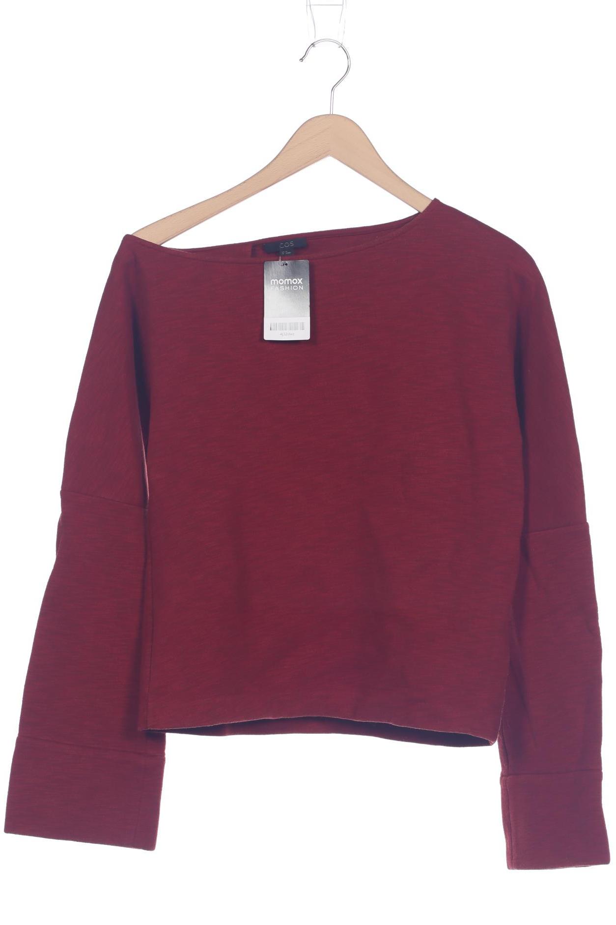 

COS Damen Sweatshirt, bordeaux