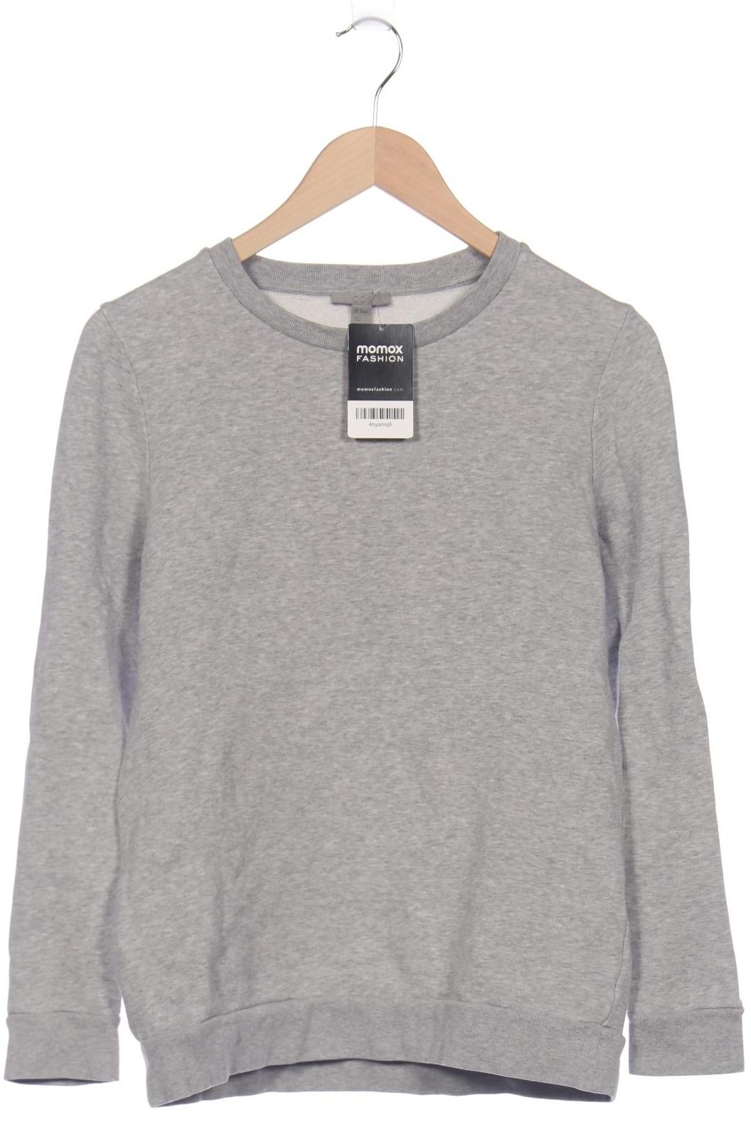 

COS Damen Sweatshirt, grau, Gr. 34