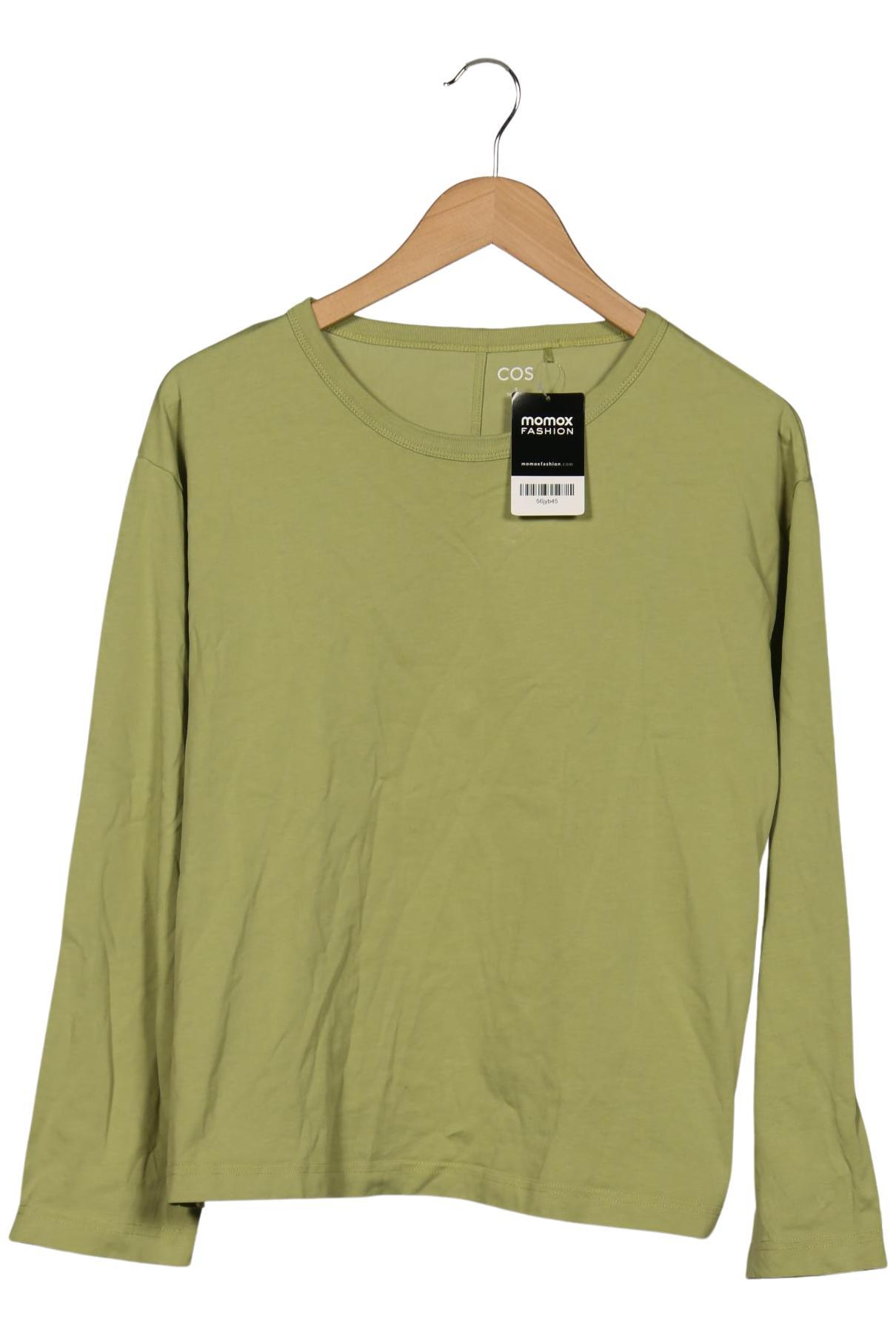 

COS Damen Sweatshirt, grün, Gr. 36