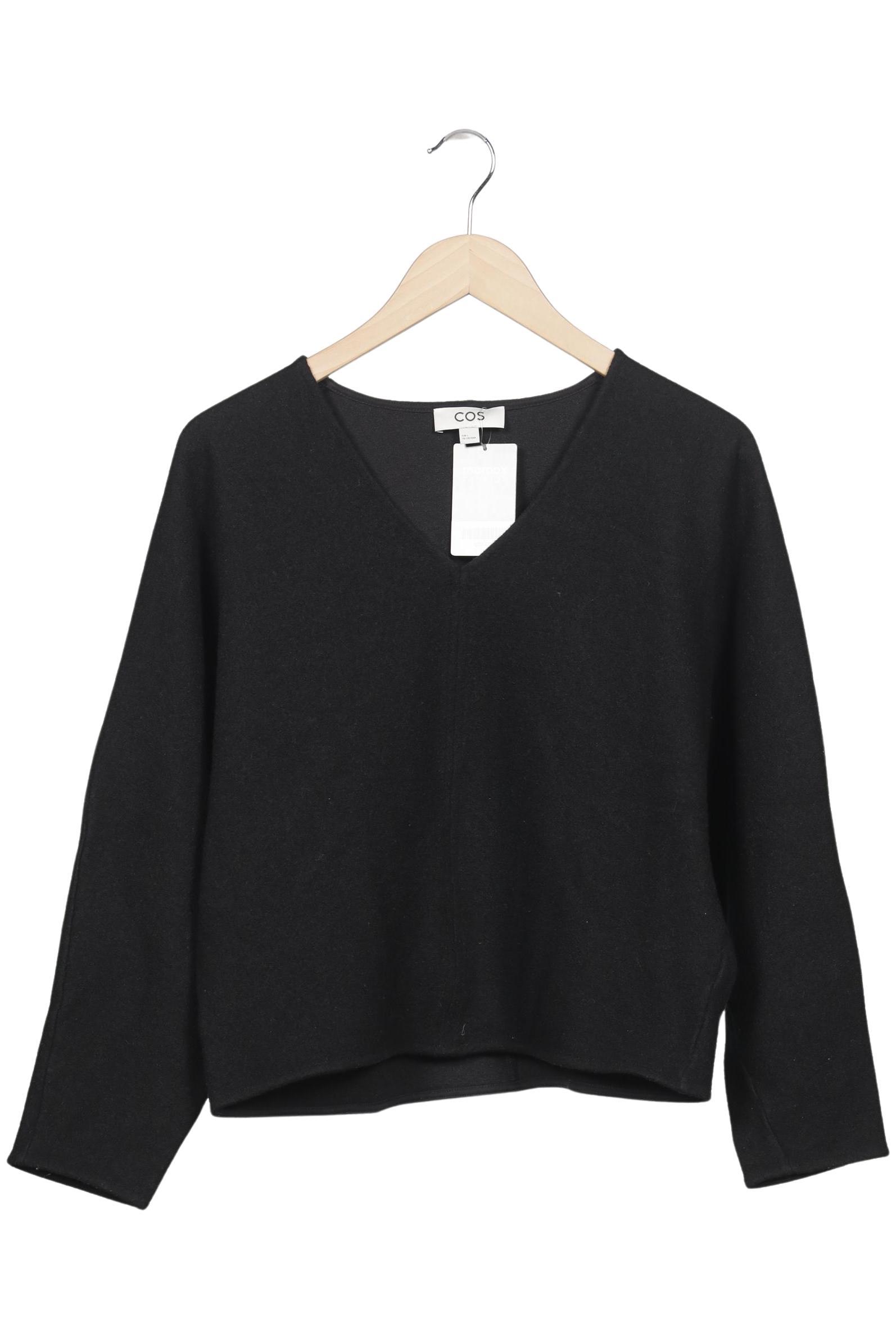 

COS Damen Sweatshirt, schwarz, Gr. 42