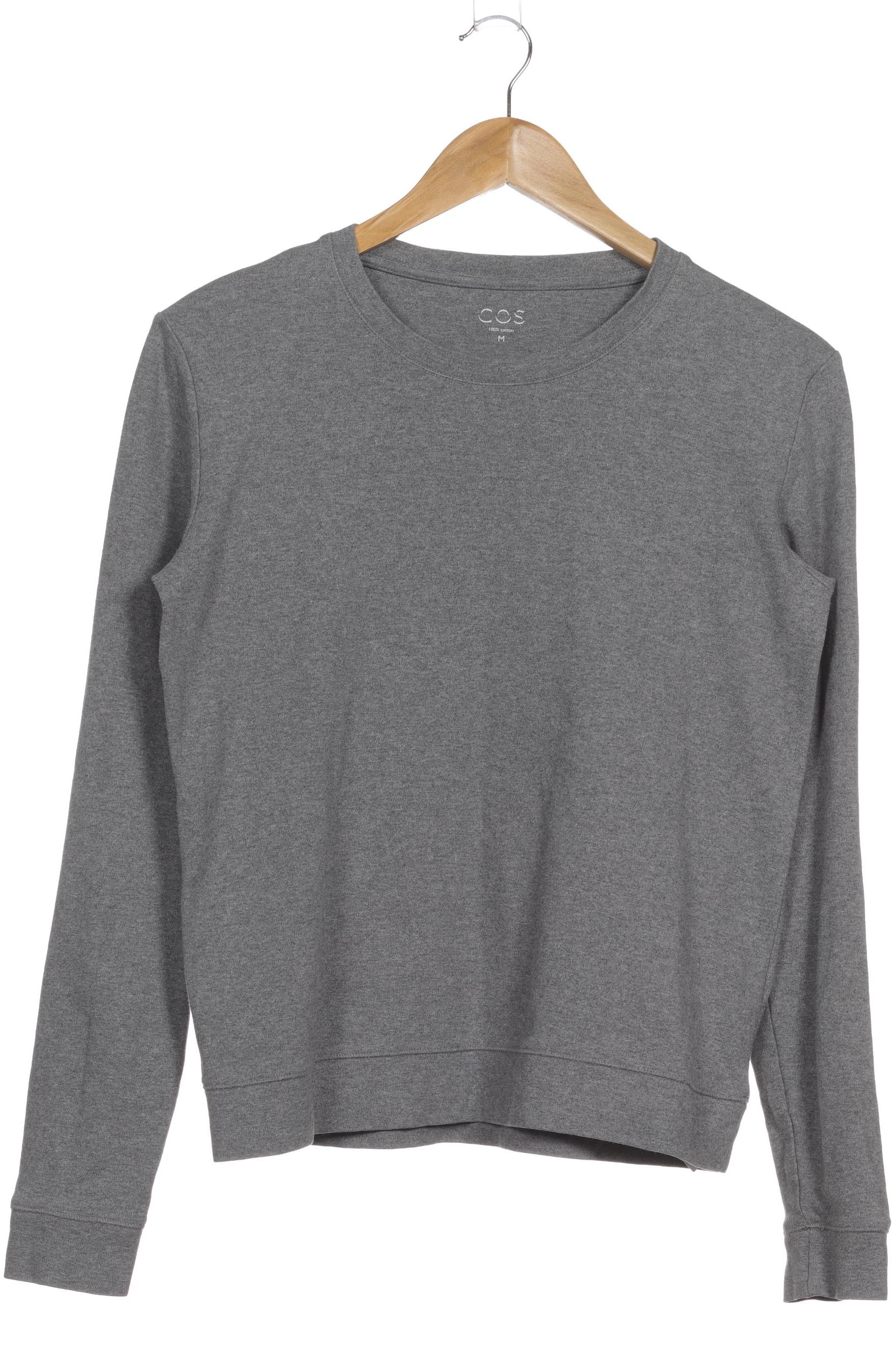 

COS Damen Sweatshirt, grau, Gr. 38