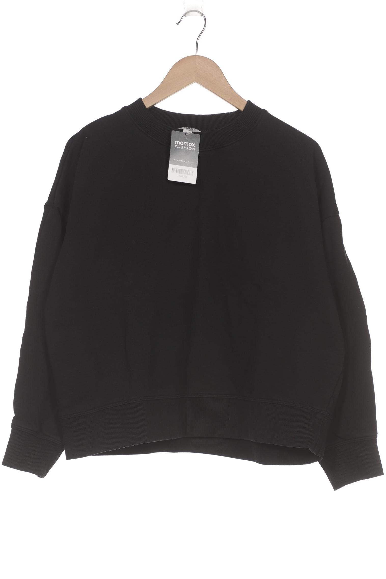 

COS Damen Sweatshirt, schwarz, Gr. 38
