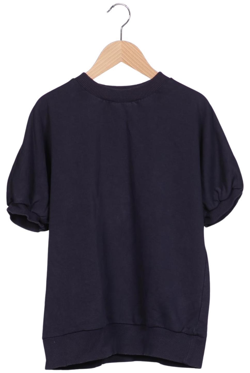 

COS Damen Sweatshirt, marineblau, Gr. 38
