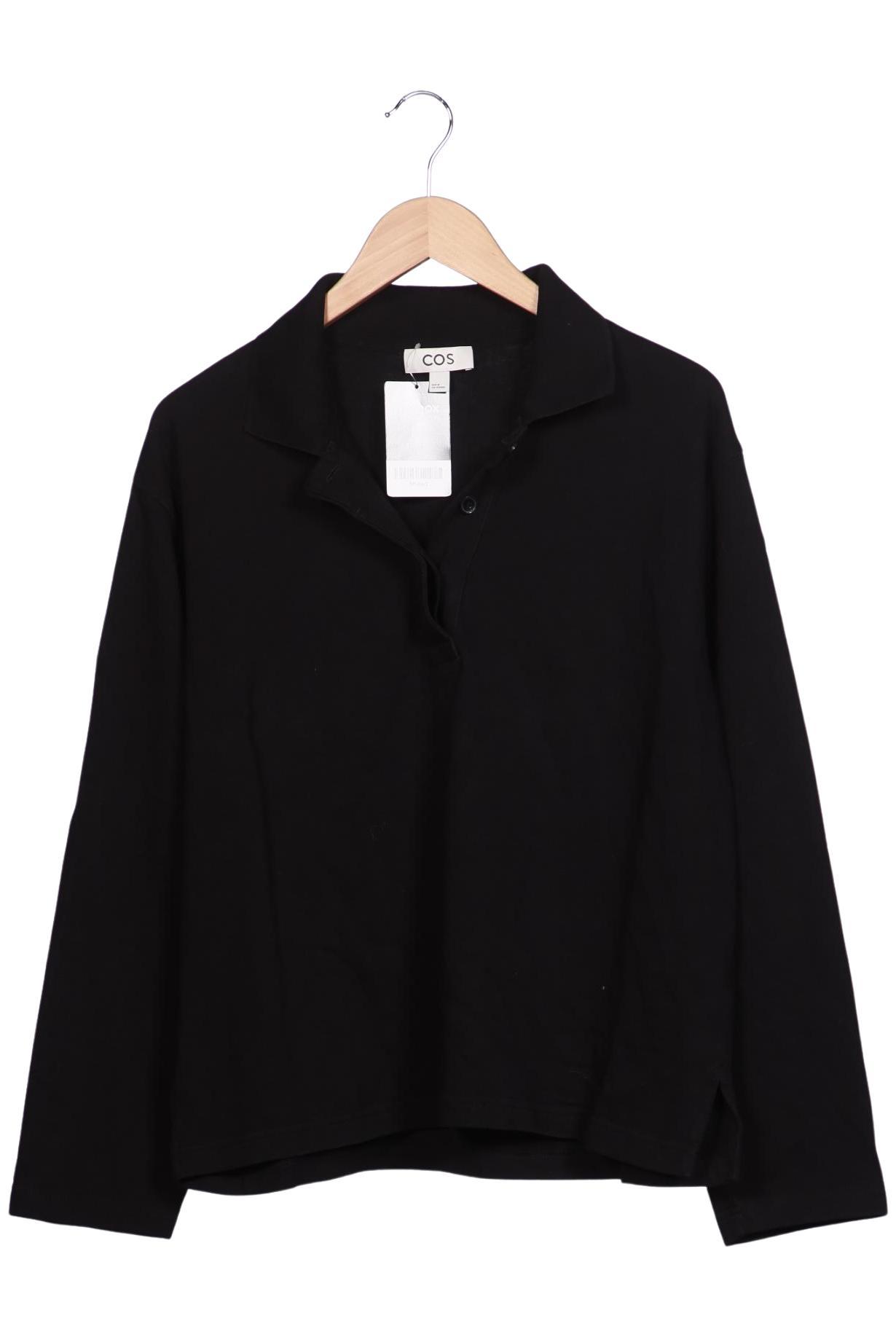 

COS Damen Sweatshirt, schwarz, Gr. 38