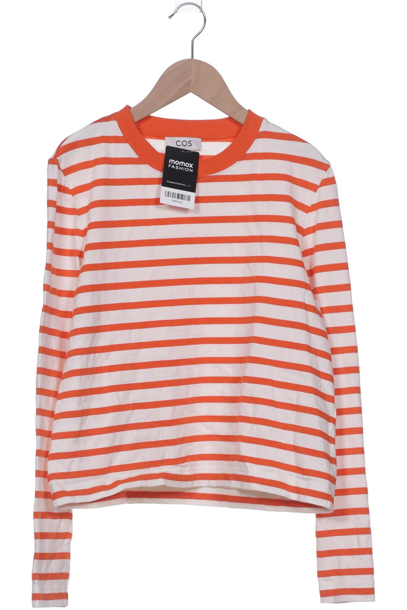 

COS Damen Sweatshirt, orange, Gr. 38