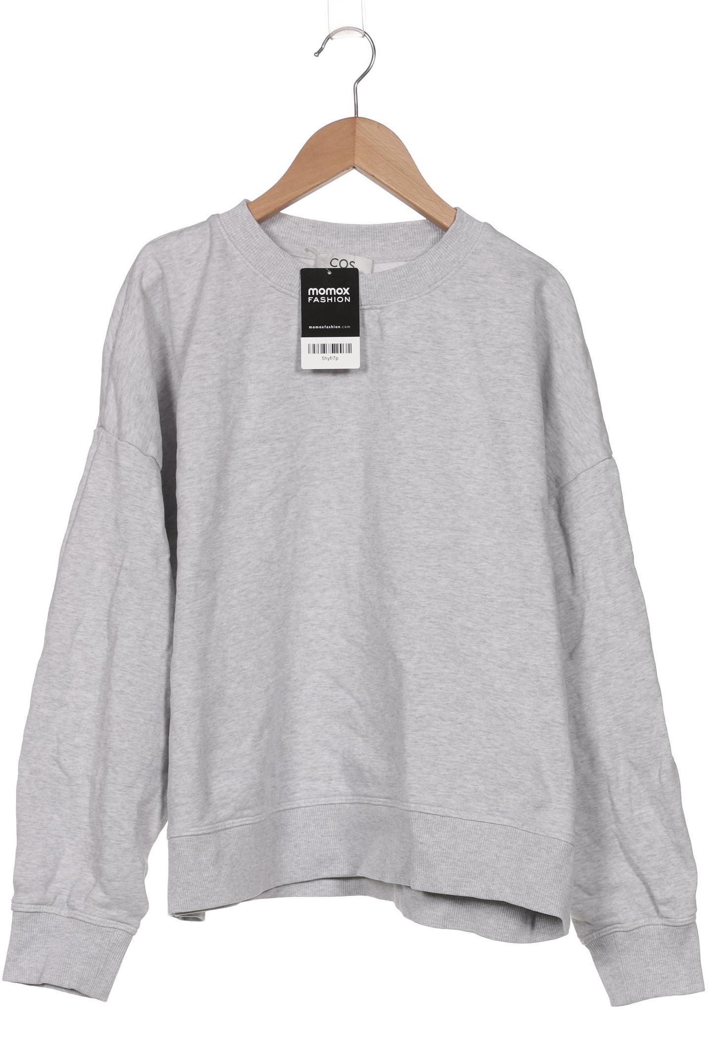 

COS Damen Sweatshirt, grau, Gr. 38