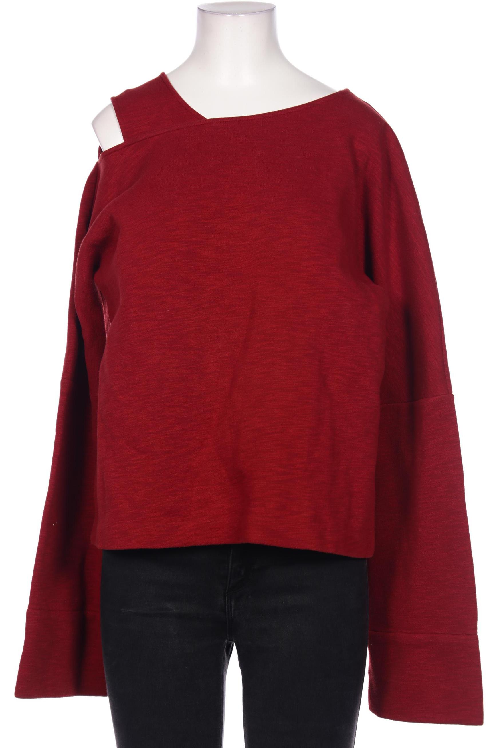 

COS Damen Sweatshirt, bordeaux, Gr. 36