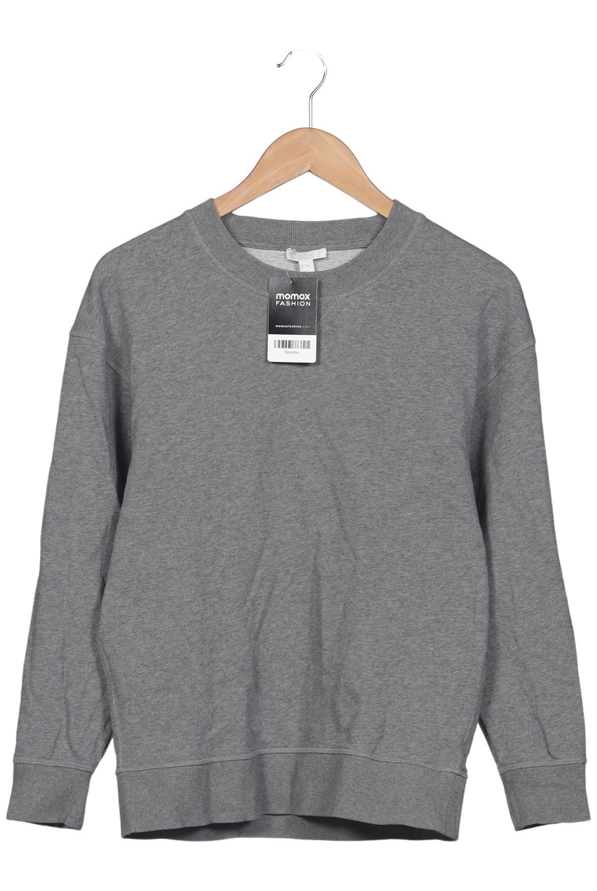 

COS Damen Sweatshirt, grau, Gr. 34