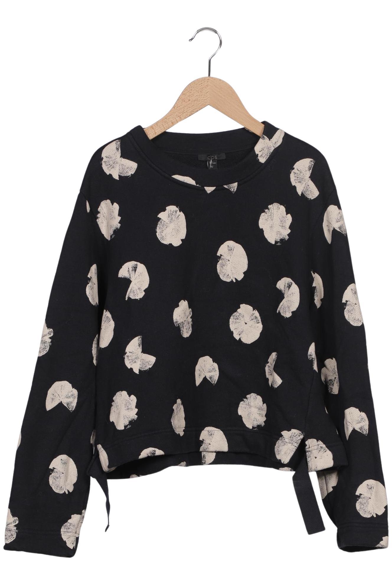 

COS Damen Sweatshirt, schwarz, Gr. 36