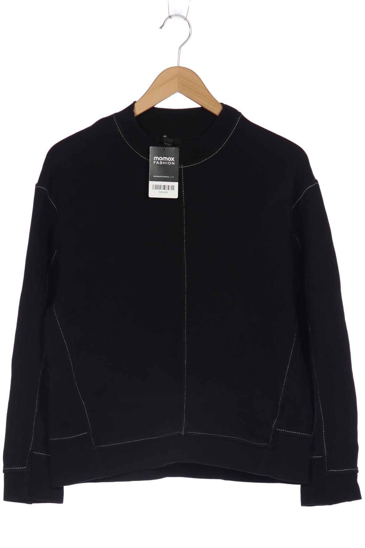 

COS Damen Sweatshirt, schwarz