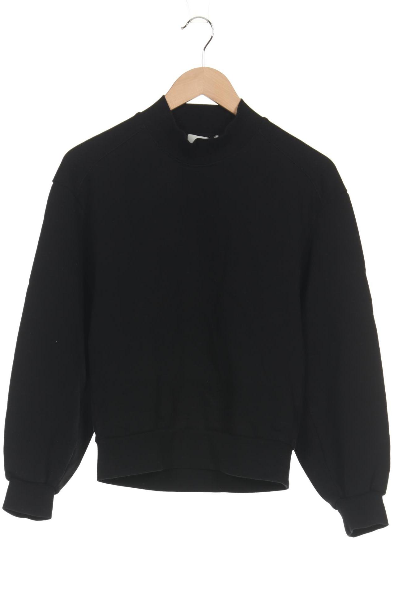 

COS Damen Sweatshirt, schwarz, Gr. 34