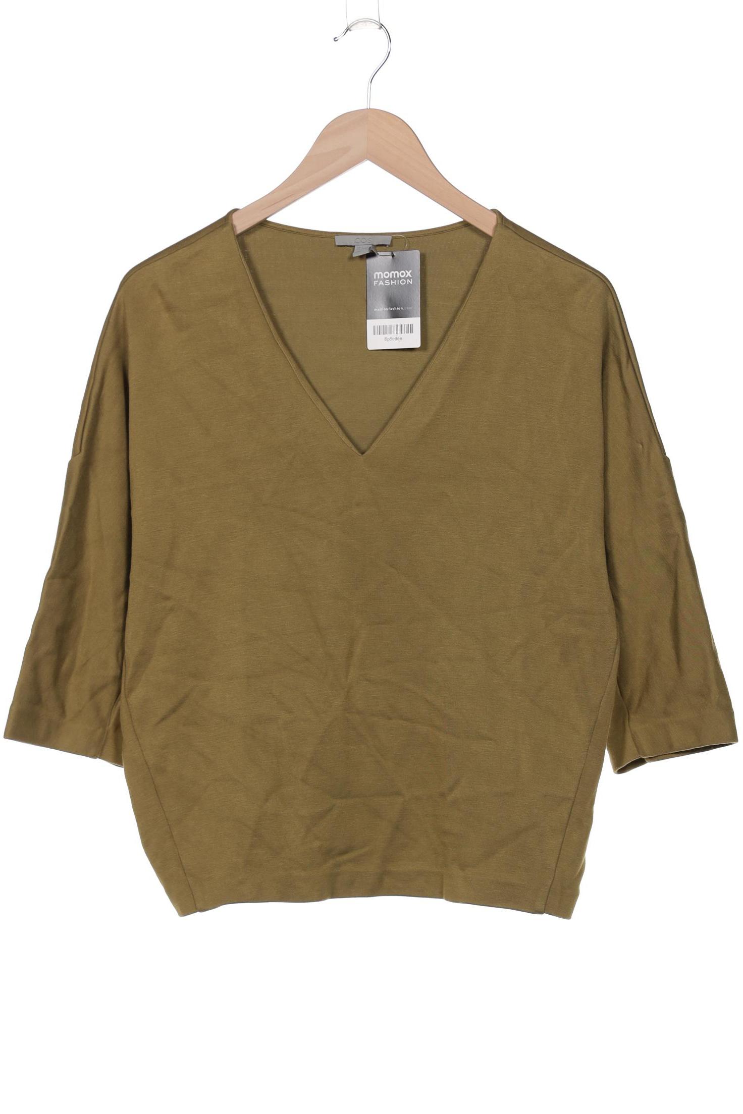 

COS Damen Sweatshirt, grün, Gr. 36