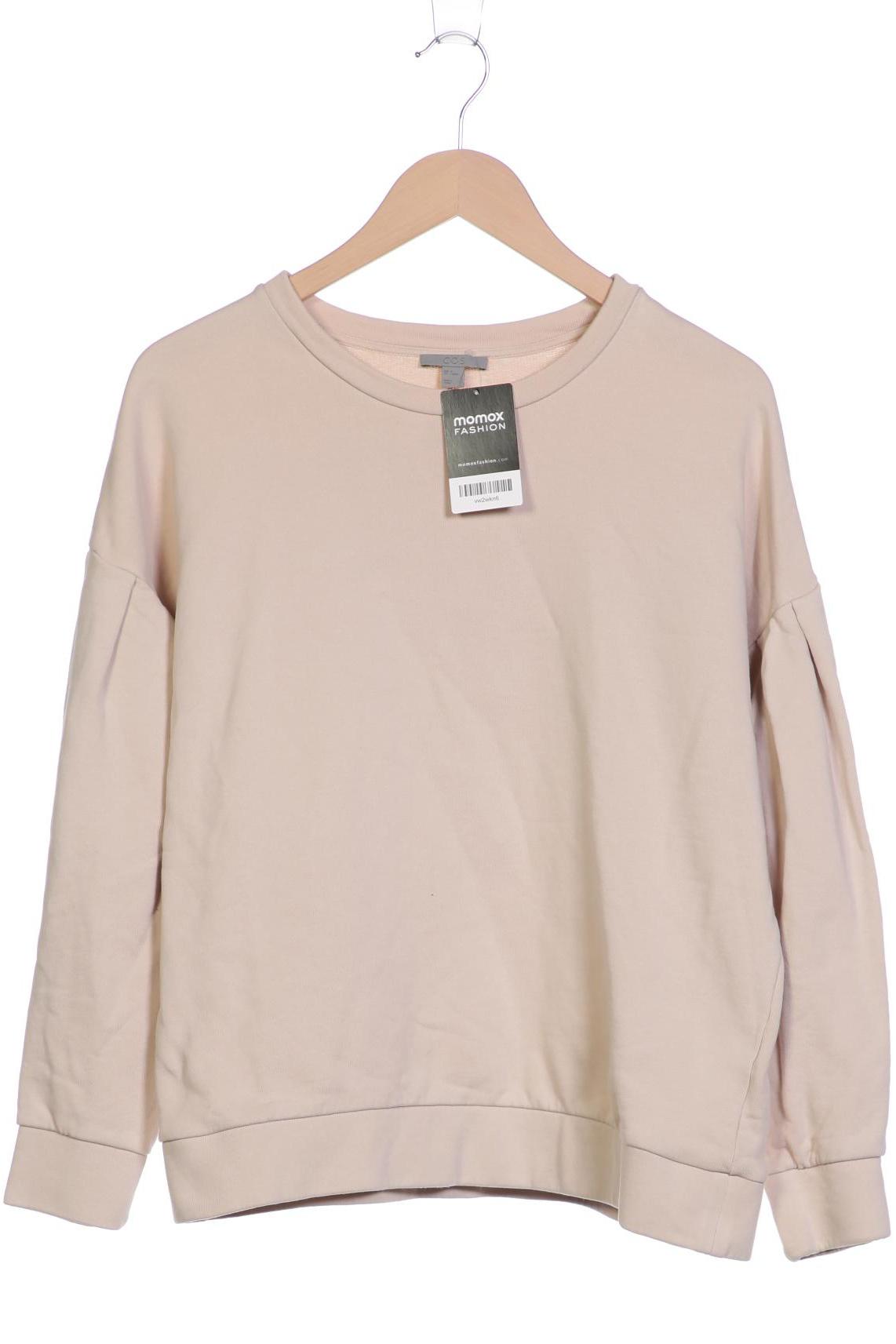 

COS Damen Sweatshirt, beige, Gr. 38