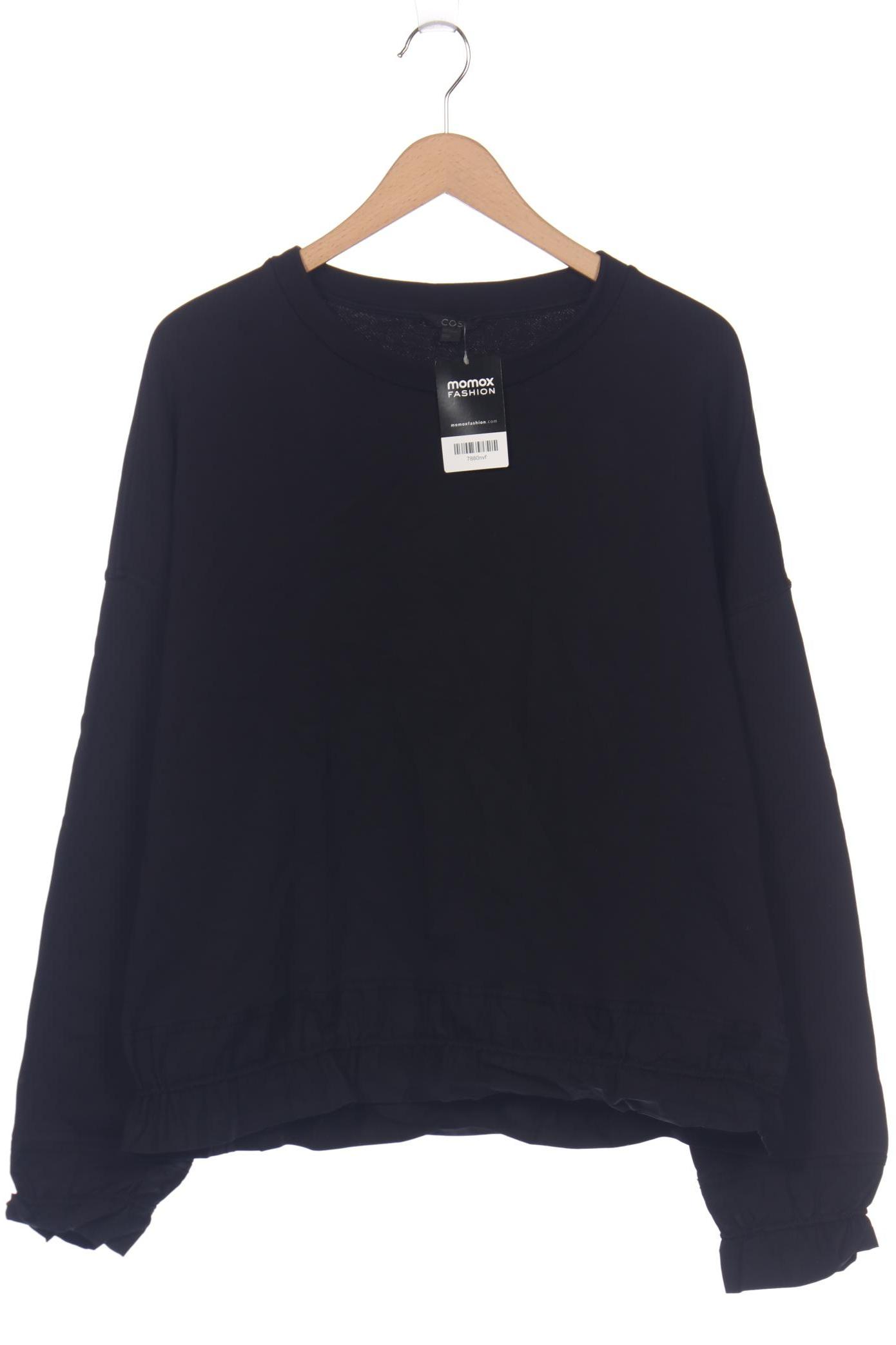 

COS Damen Sweatshirt, schwarz, Gr. 42