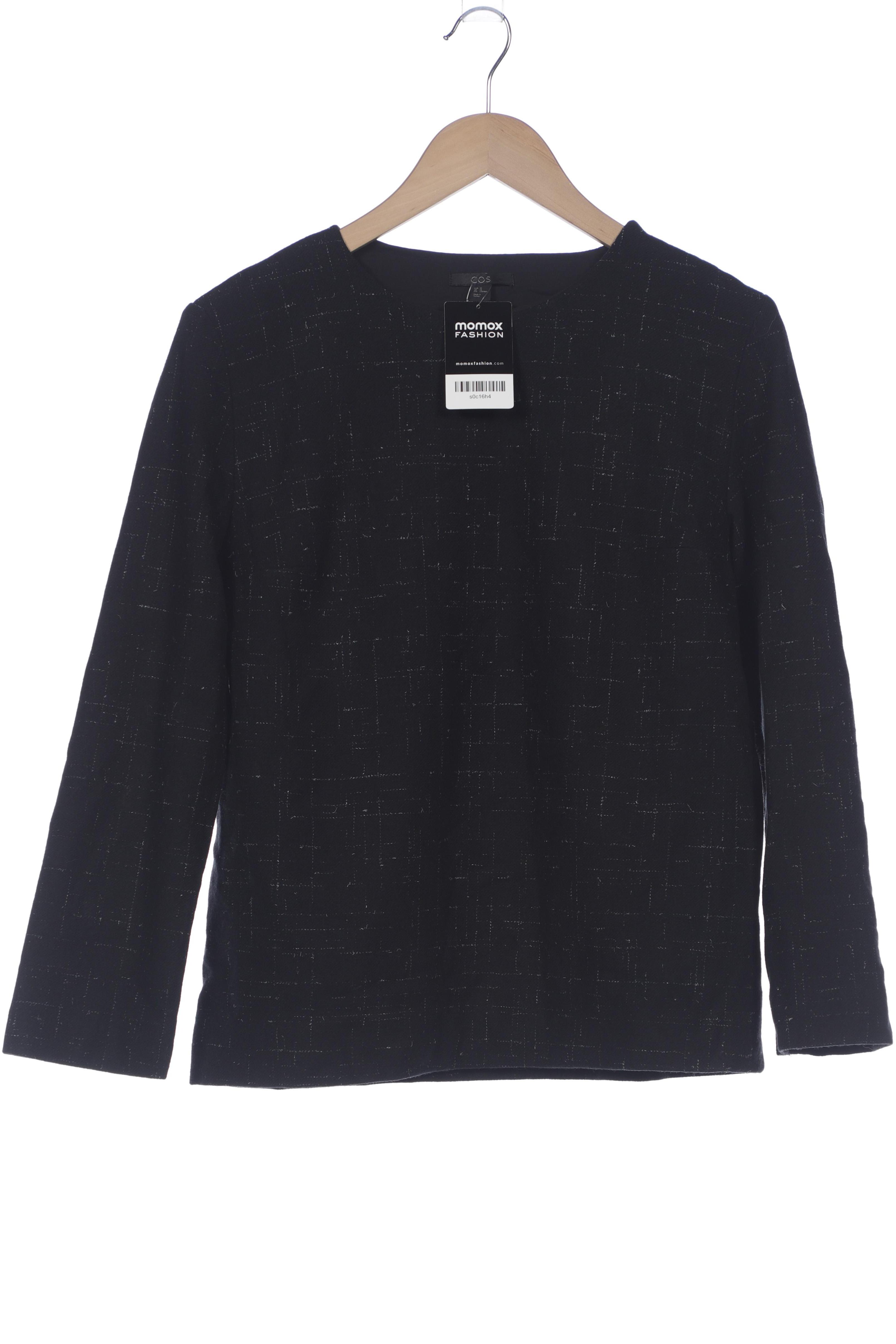 

COS Damen Sweatshirt, schwarz, Gr. 42