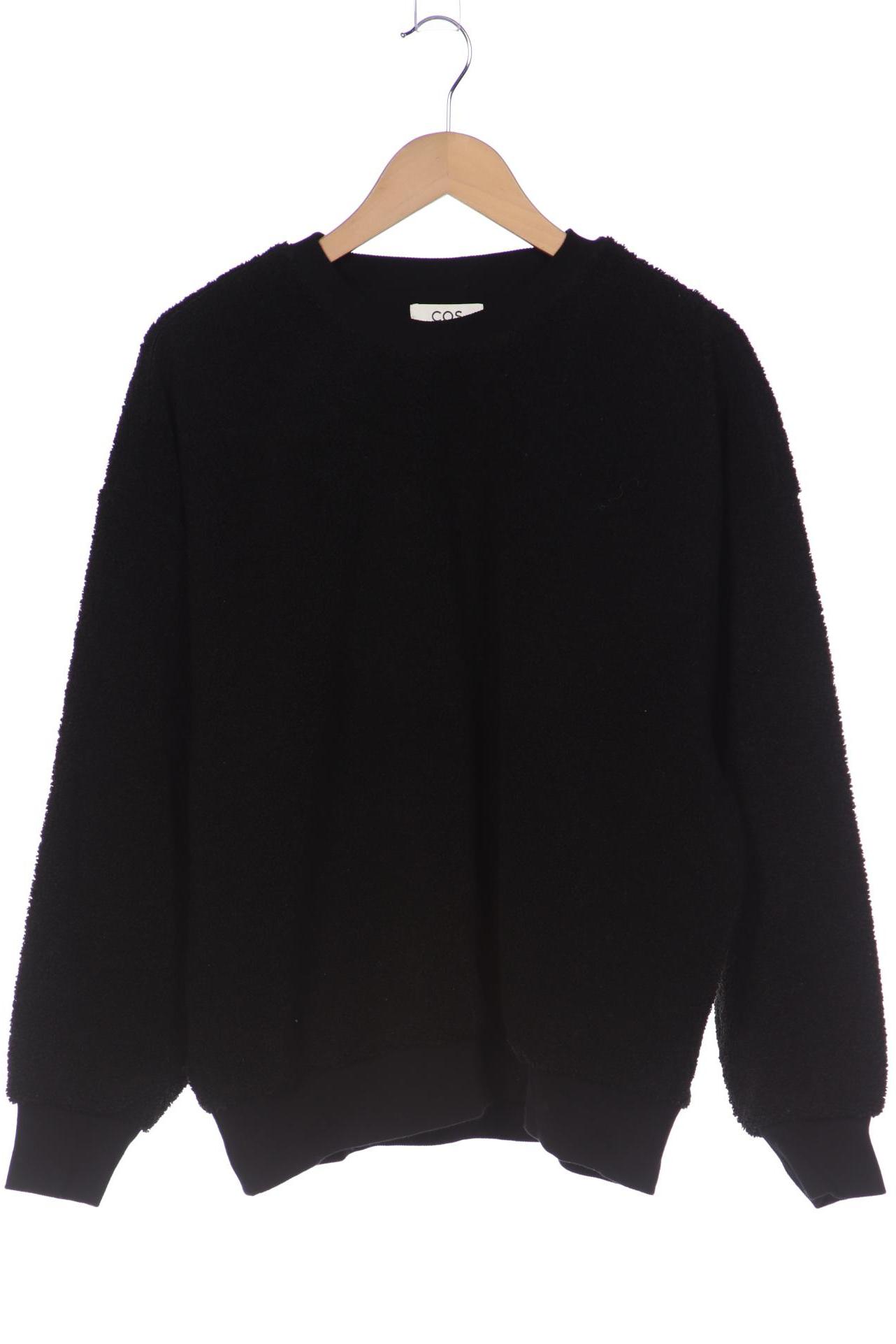 

COS Damen Sweatshirt, schwarz, Gr. 38