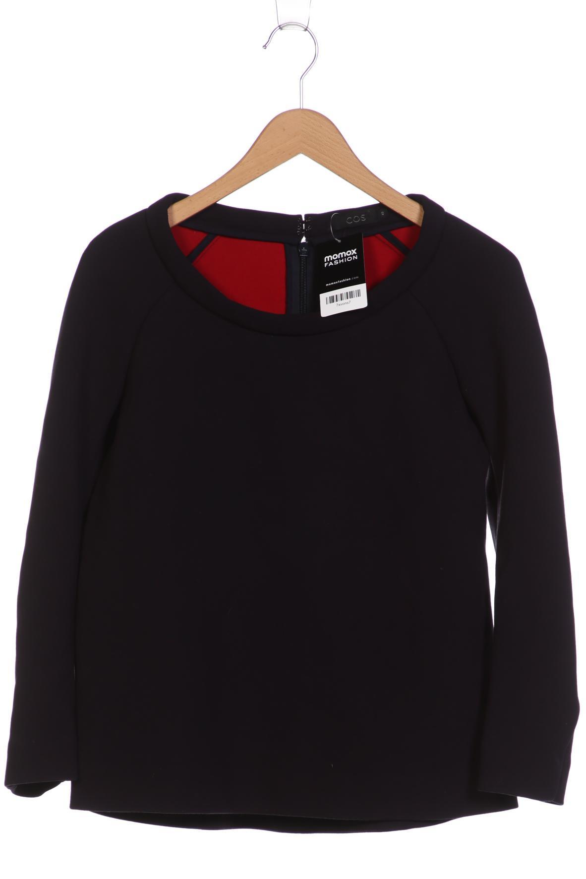 

COS Damen Sweatshirt, schwarz