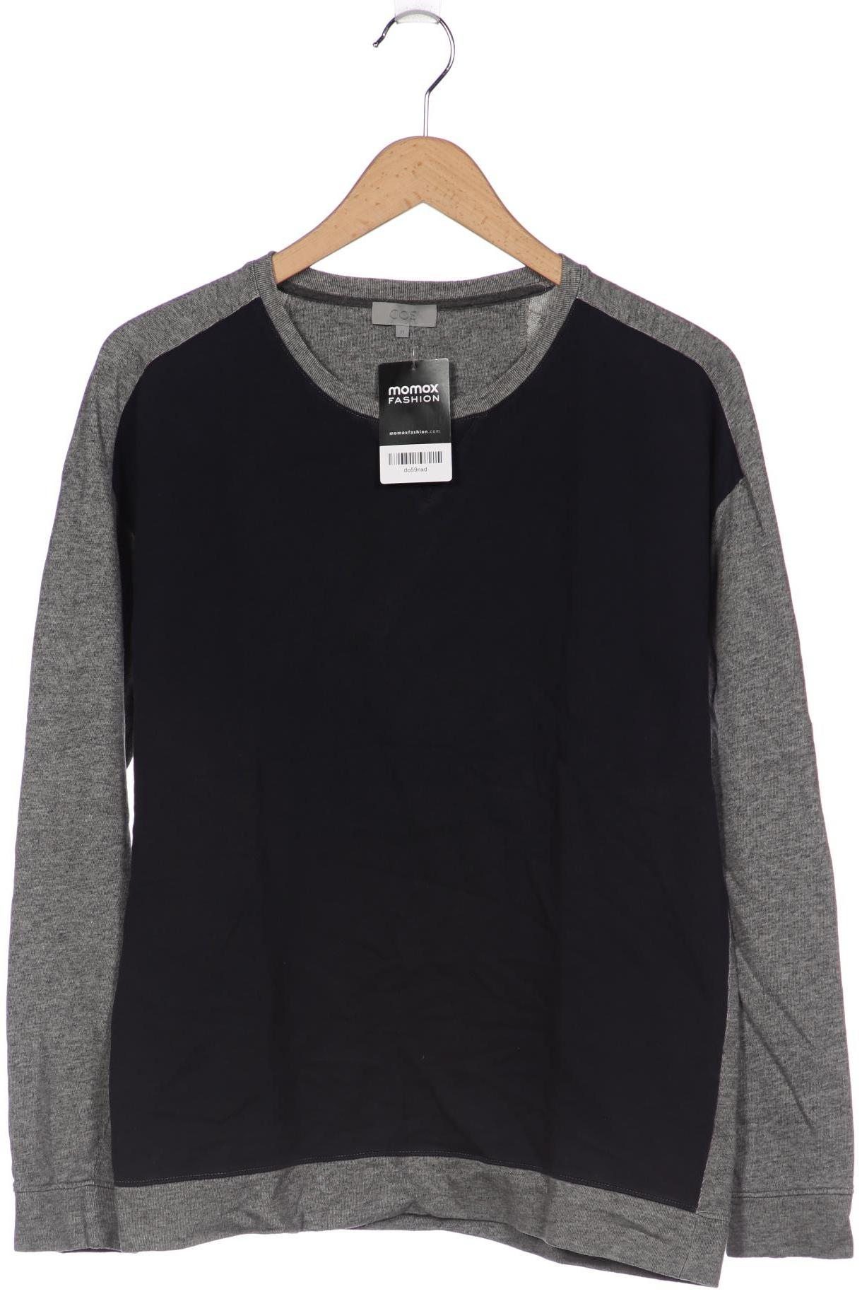 

COS Damen Sweatshirt, grau