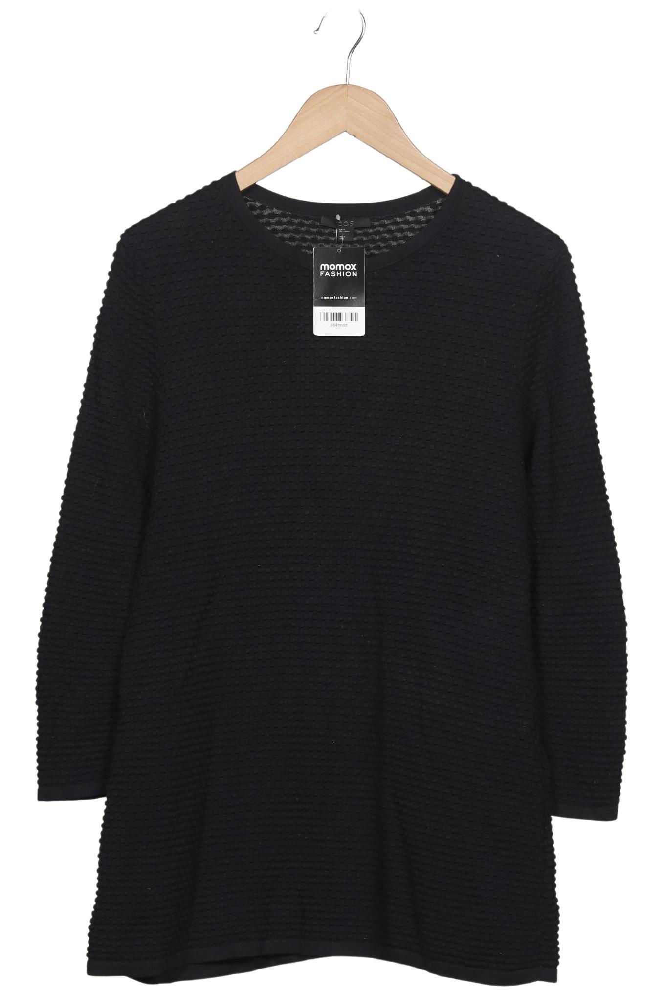 

COS Damen Sweatshirt, schwarz, Gr. 38