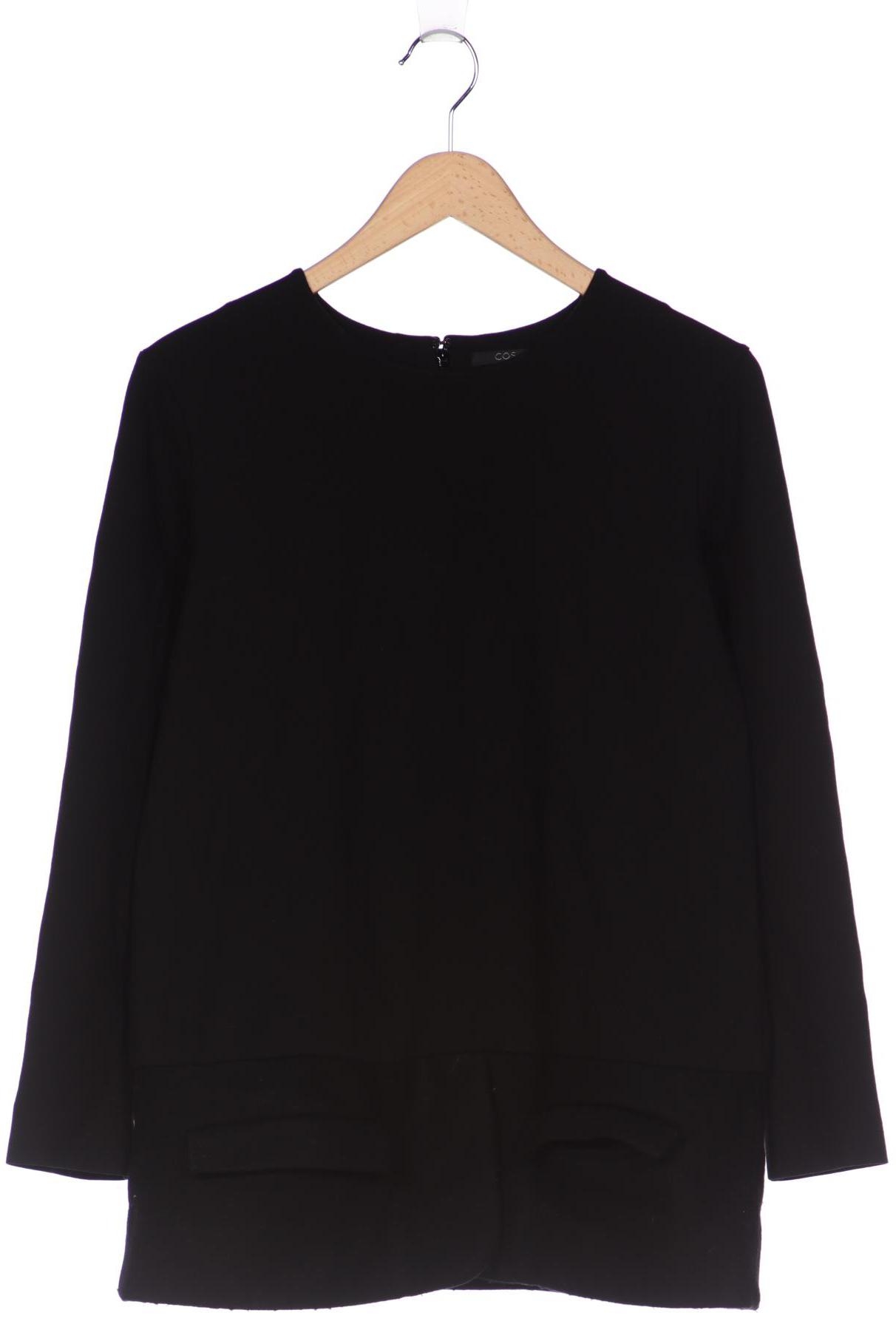 

COS Damen Sweatshirt, schwarz, Gr. 44