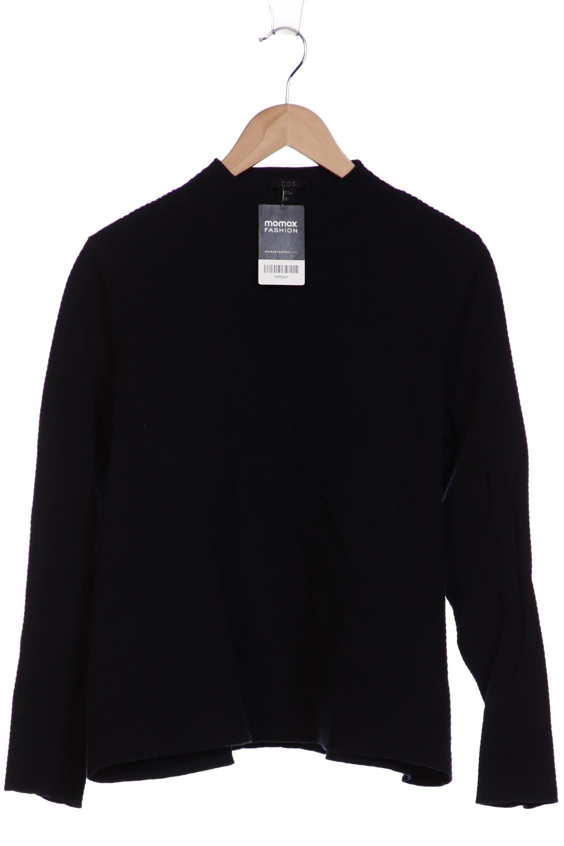 

COS Damen Sweatshirt, marineblau, Gr. 38