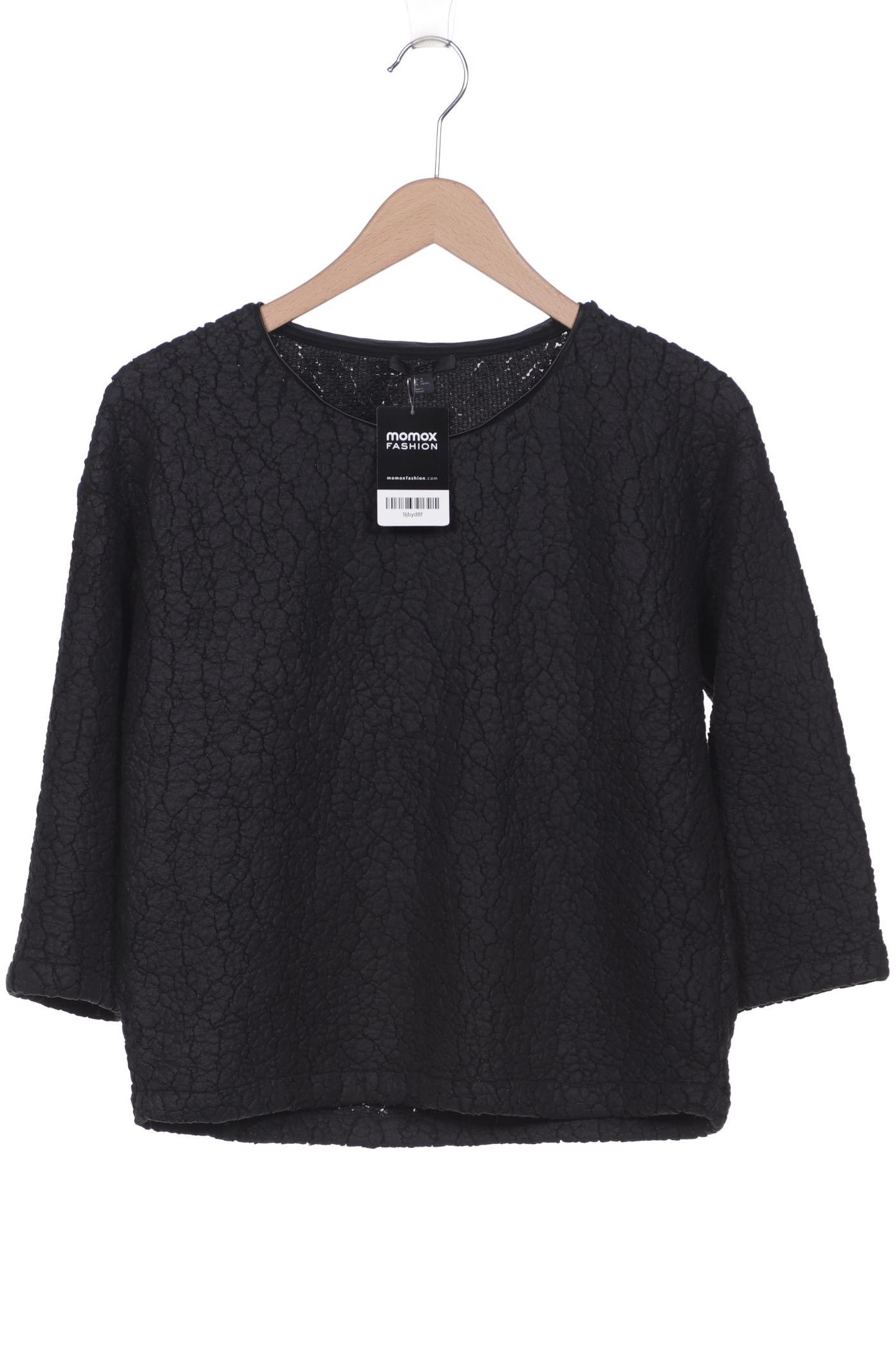 

COS Damen Sweatshirt, schwarz